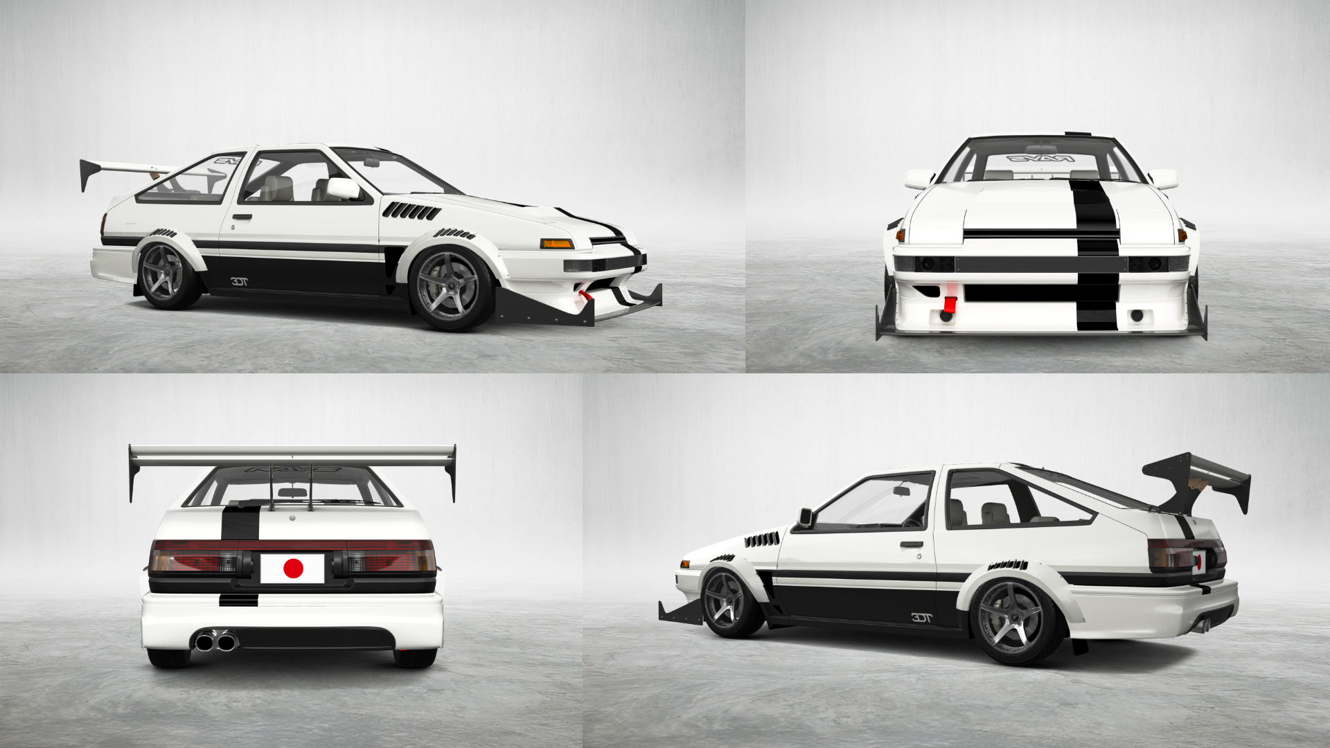 Toyota AE86 3 Door Hatchback 1985