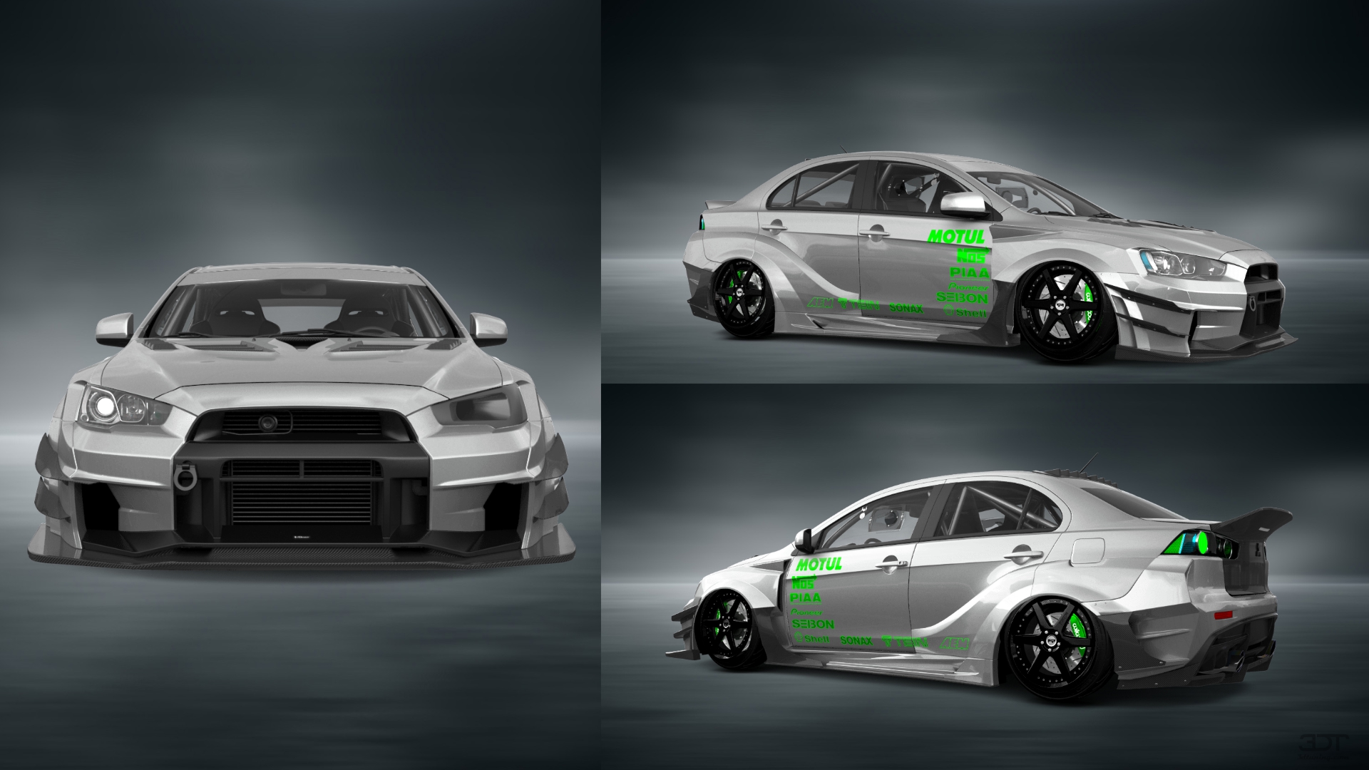 Mitsubishi Lancer Evolution X Sedan 2008