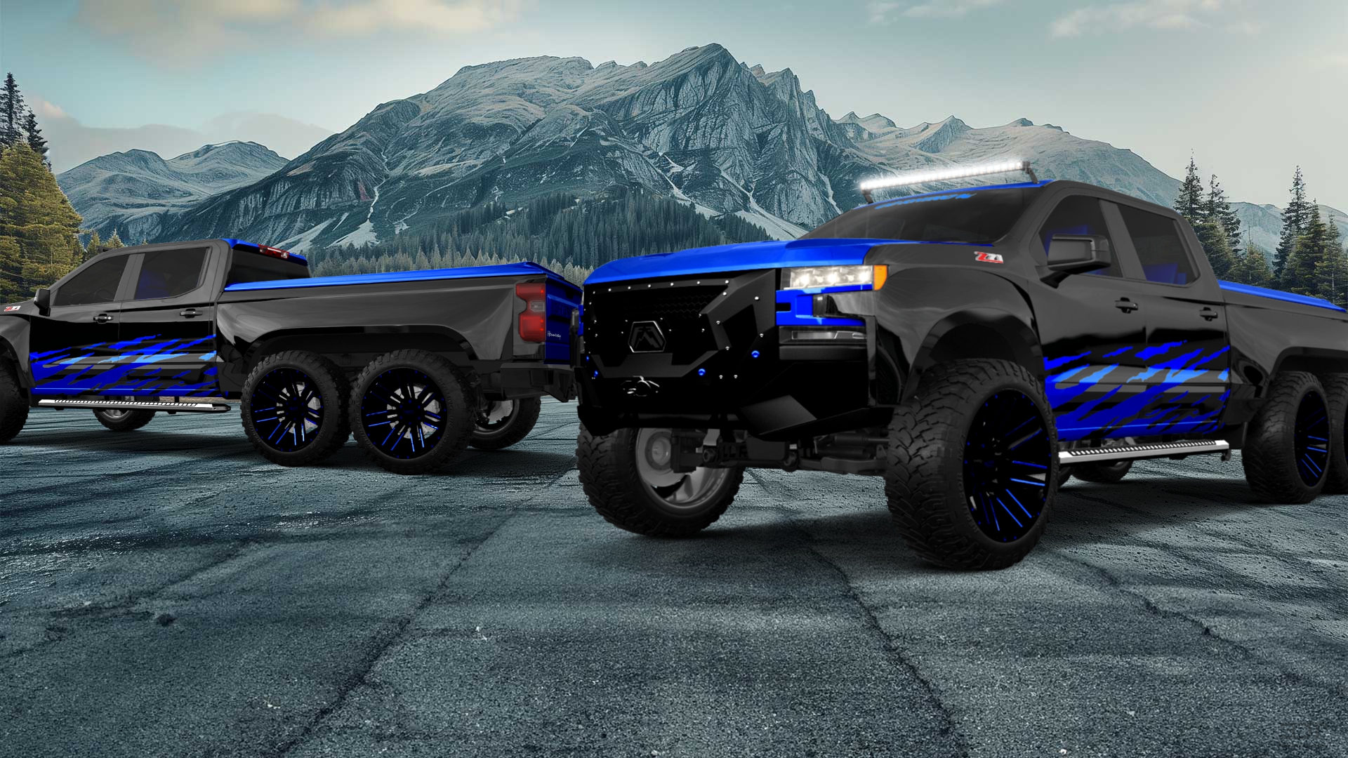 Chevrolet Silverado Hennessey Goliath 6X6 Truck 2020