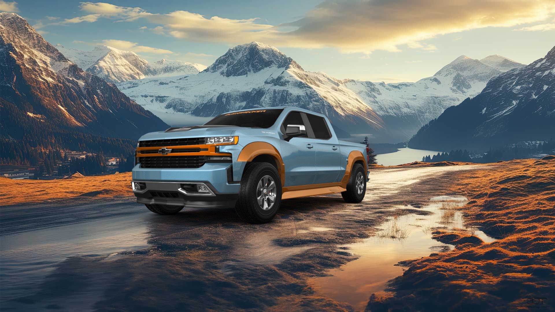 Chevrolet Silverado 1500 4 Door pickup truck 2019