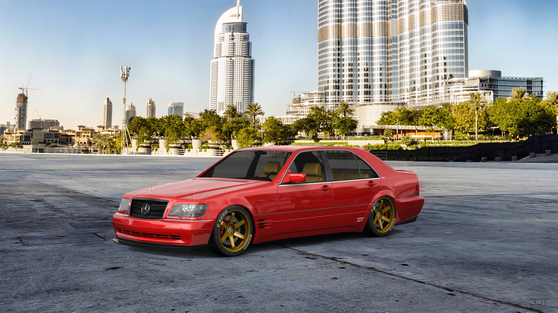 Mercedes S Class Sedan 1992 tuning