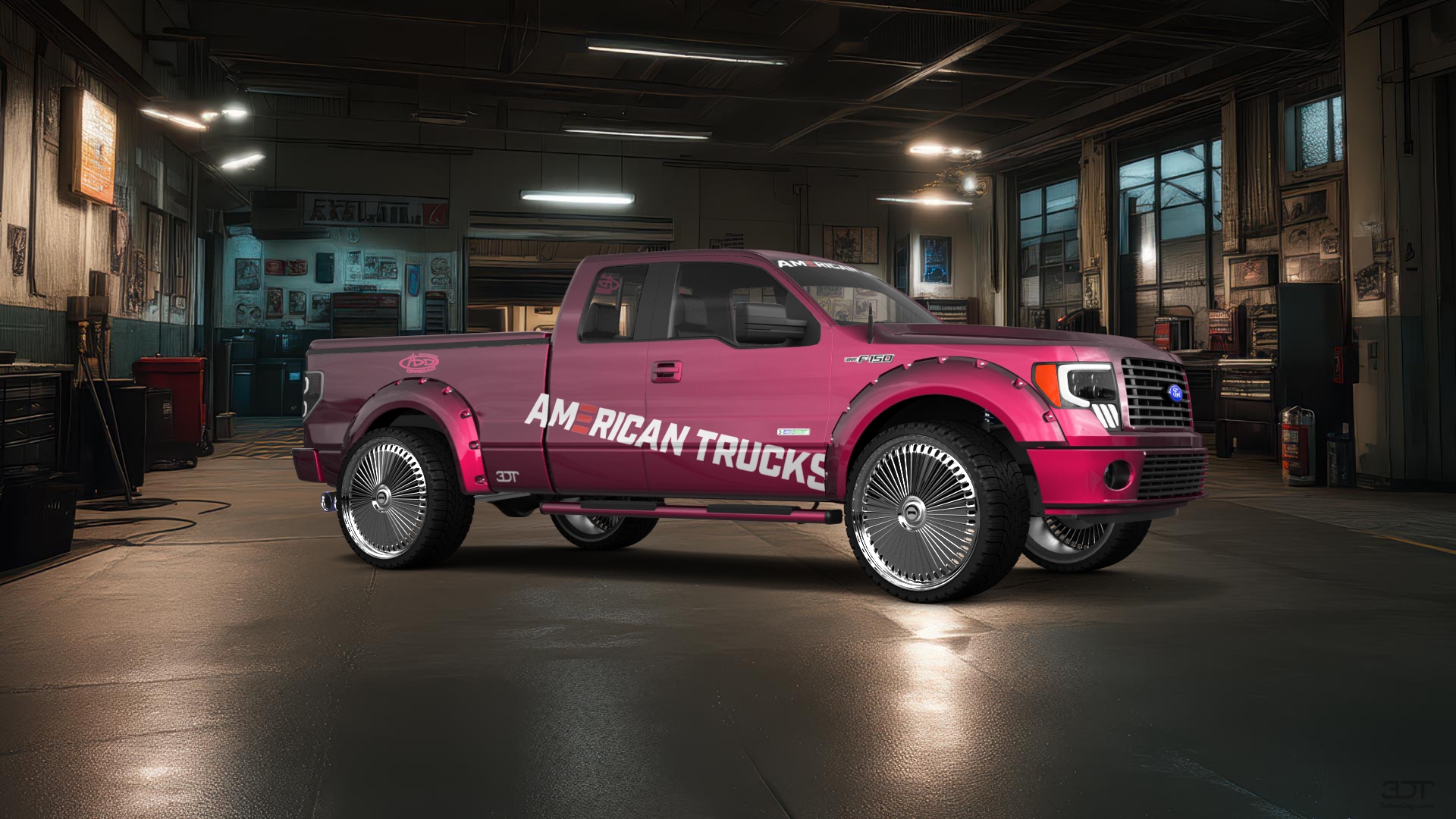 Ford F-150 SuperCab 4 Door pickup truck 2009 tuning