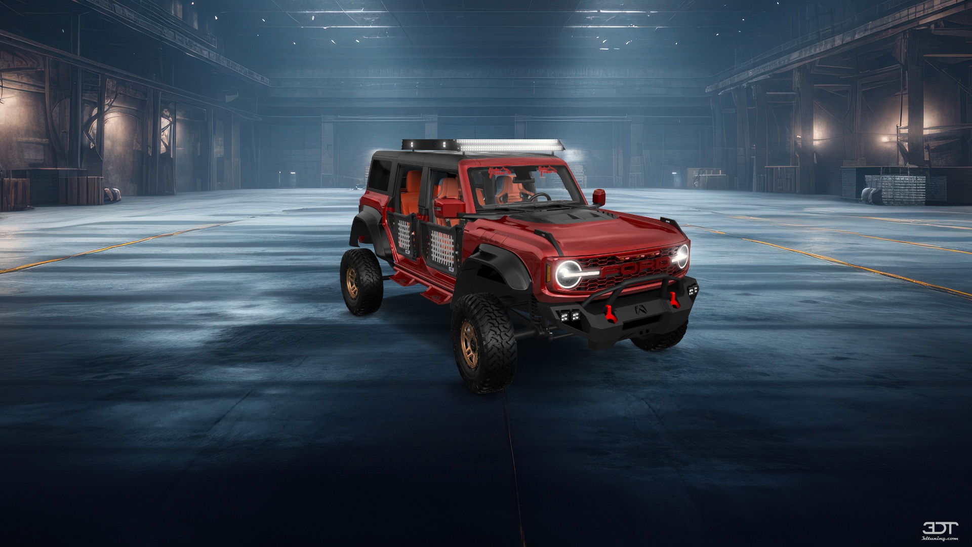Ford Bronco Raptor 4 Door pickup truck 2022 tuning