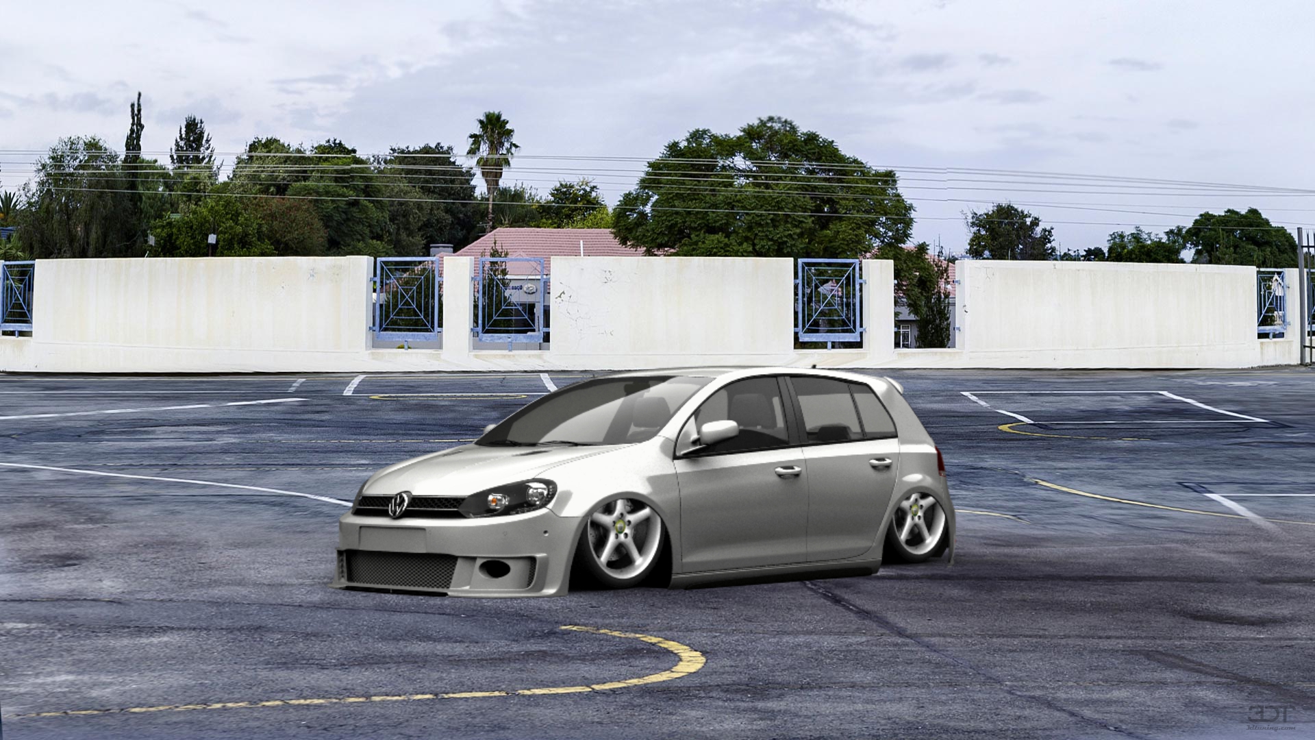 Volkswagen Golf 6 5 Door Hatchback 2011 tuning