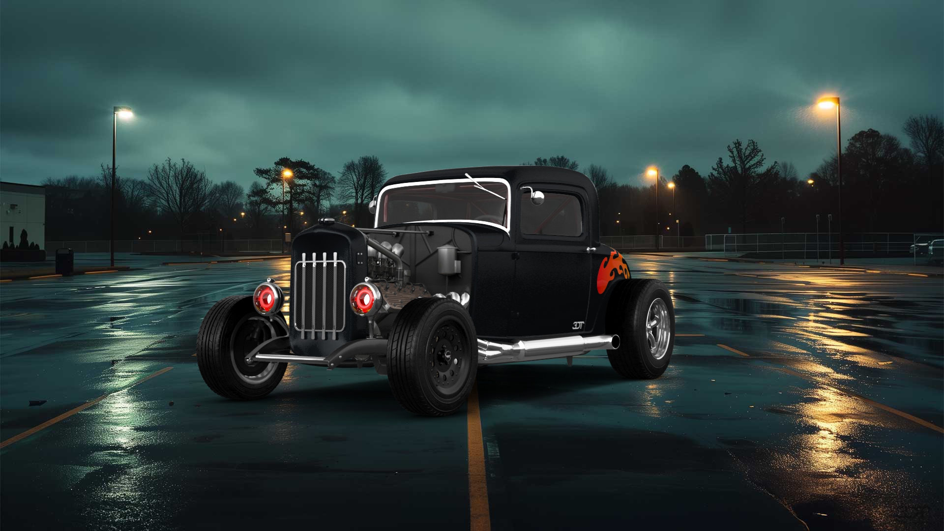 Ford Model B Deluxe 2 Door Coupe 1932 tuning