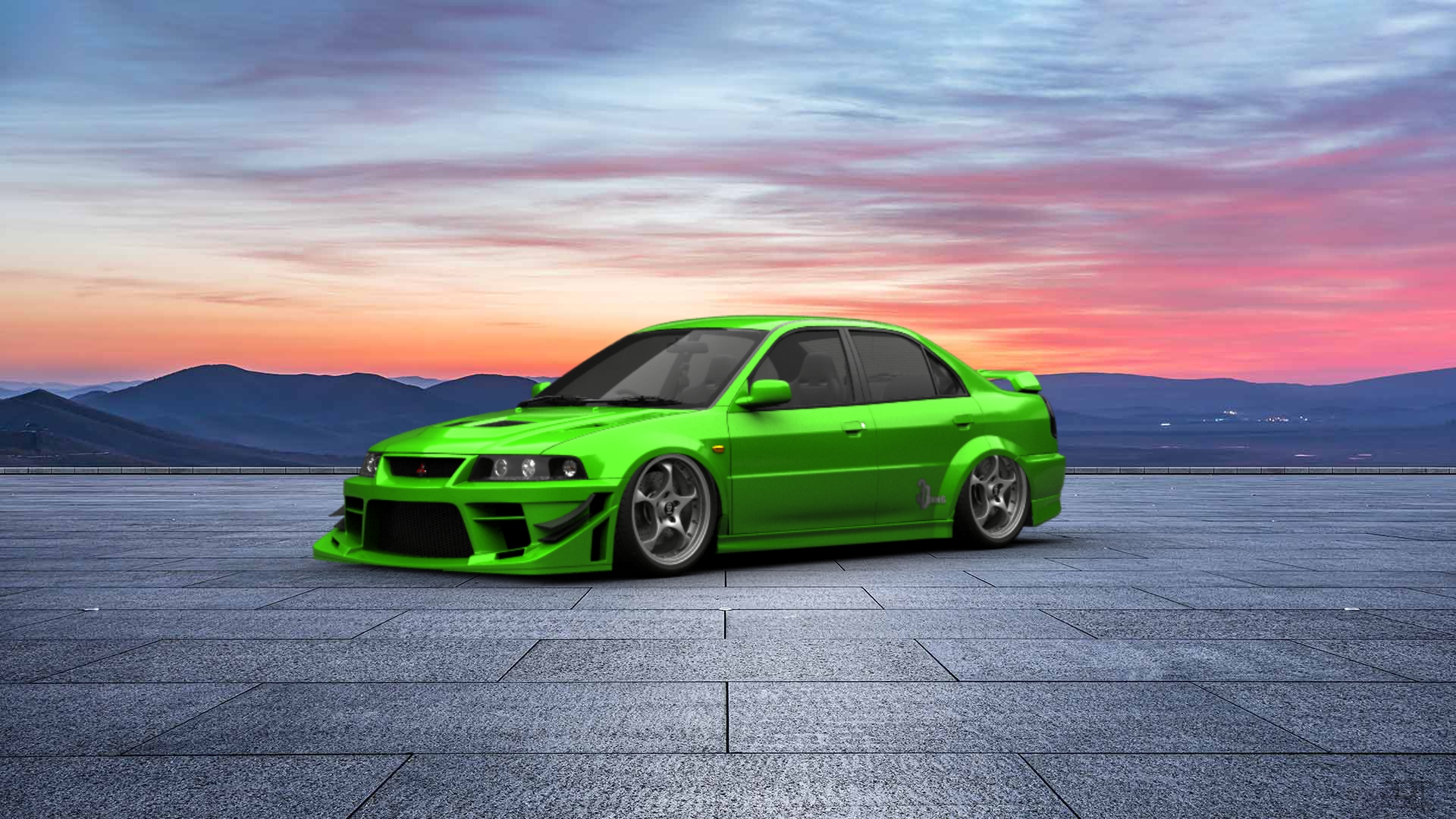 Mitsubishi Lancer Evo VI Sedan 1999 tuning