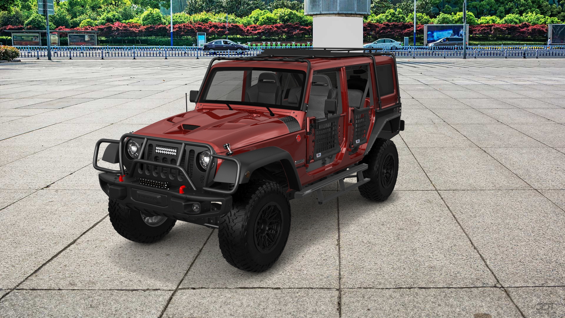 Jeep Wrangler Unlimited JK Rubicon Recon 4 Door SUV 2017 tuning