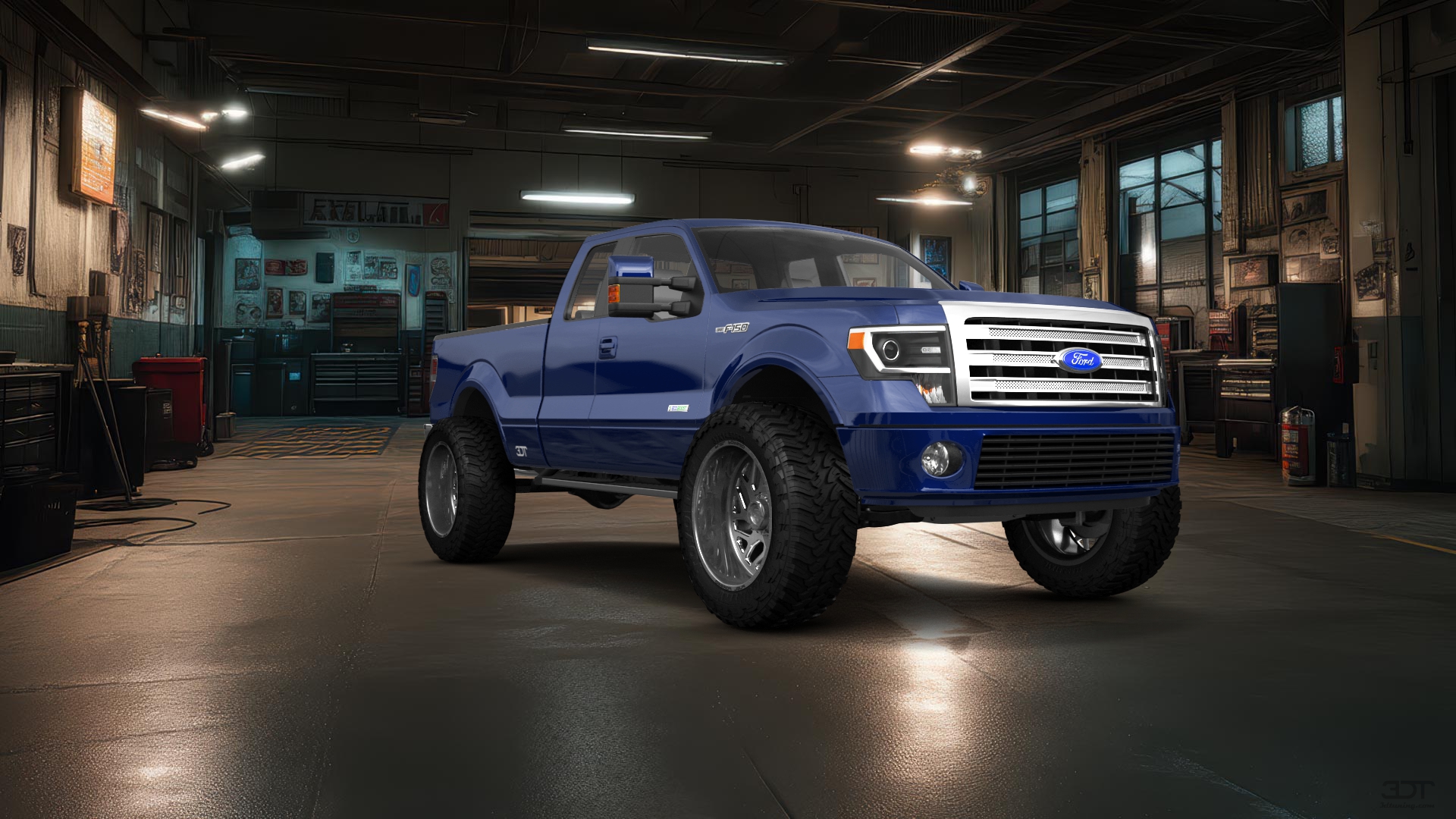 Ford F-150 SuperCab 4 Door pickup truck 2009 tuning