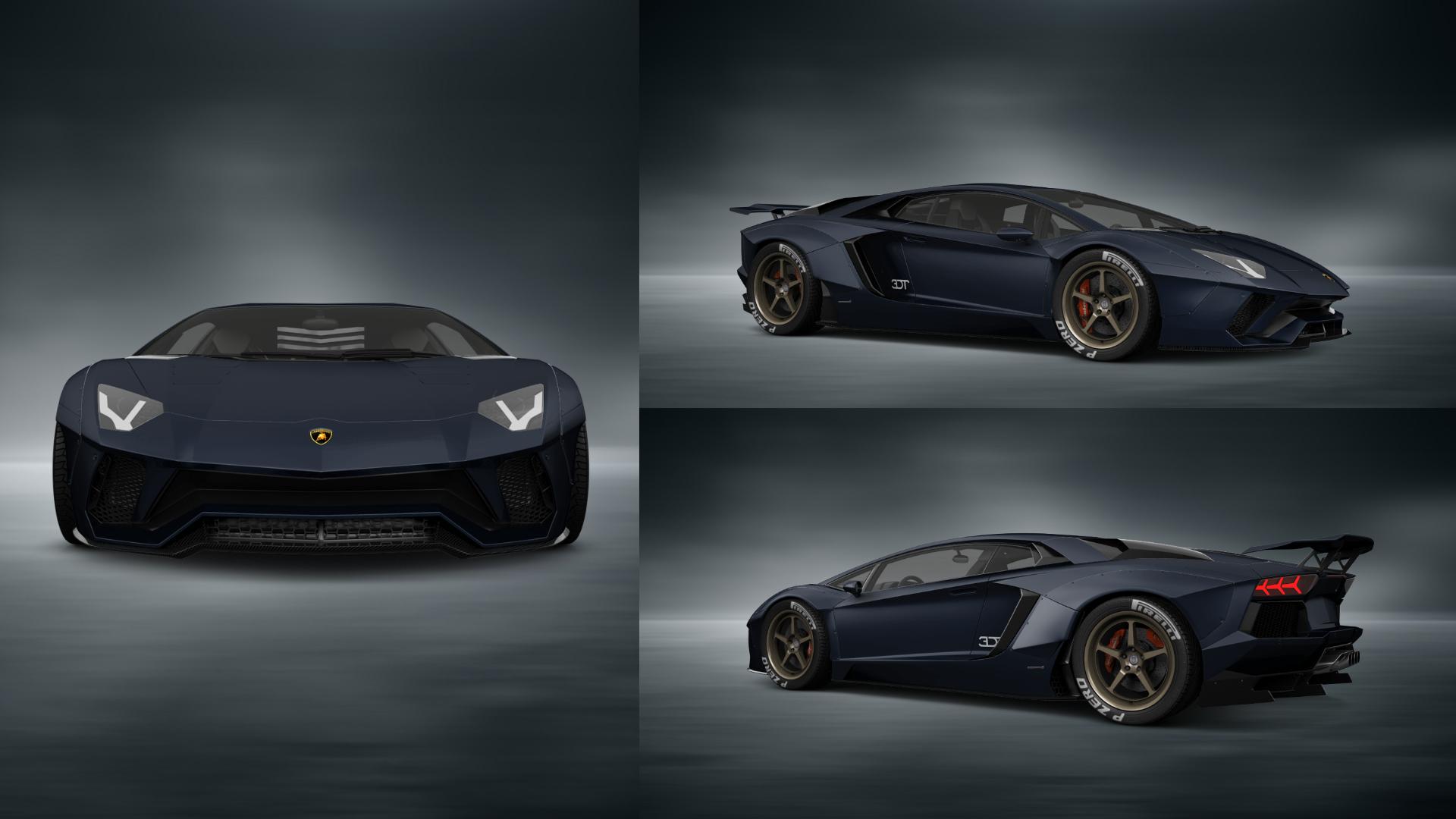 Lamborghini Aventador 2 Door Coupe 2012 tuning