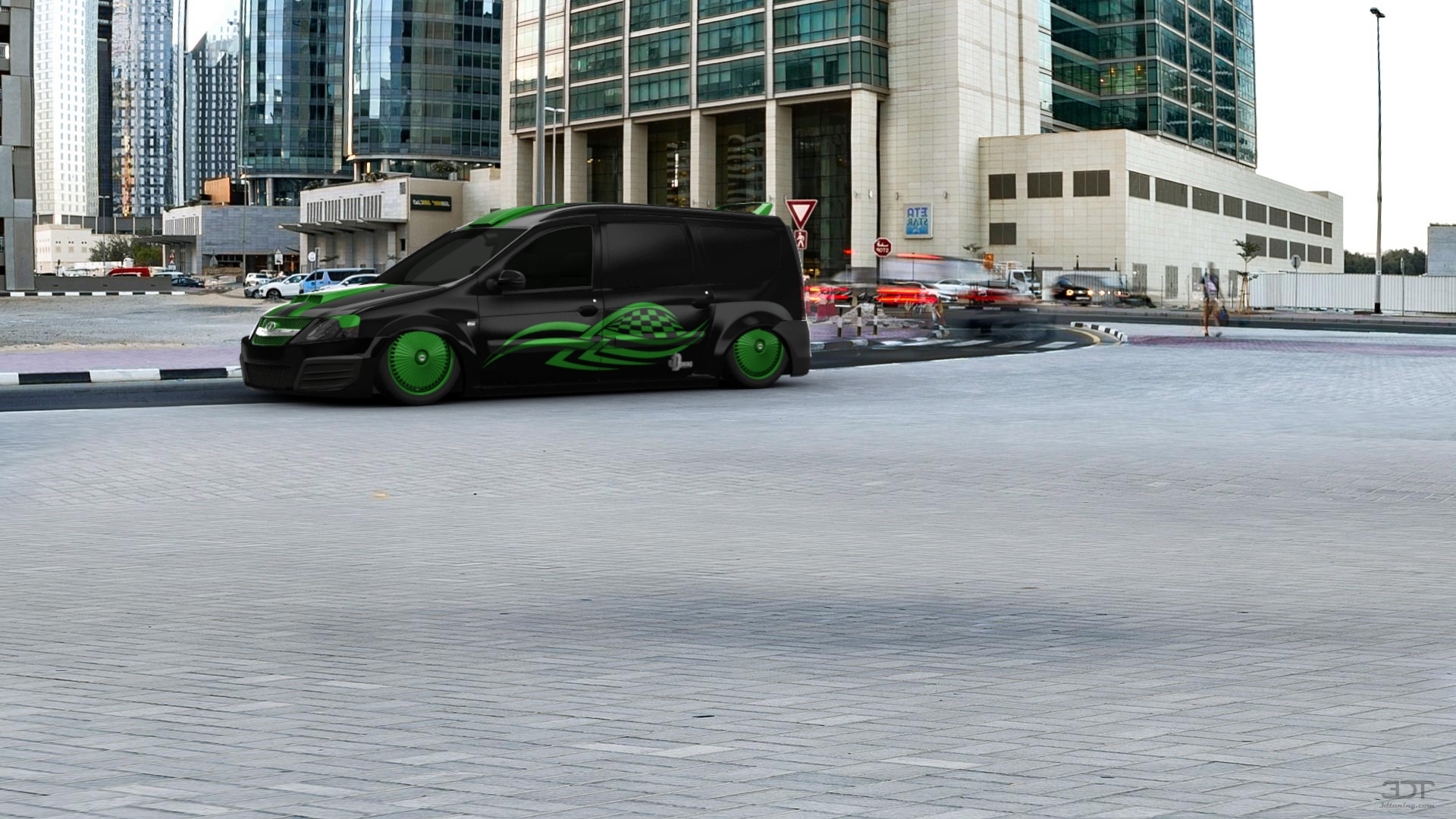 Lada Largus Furgon Van 2012 tuning