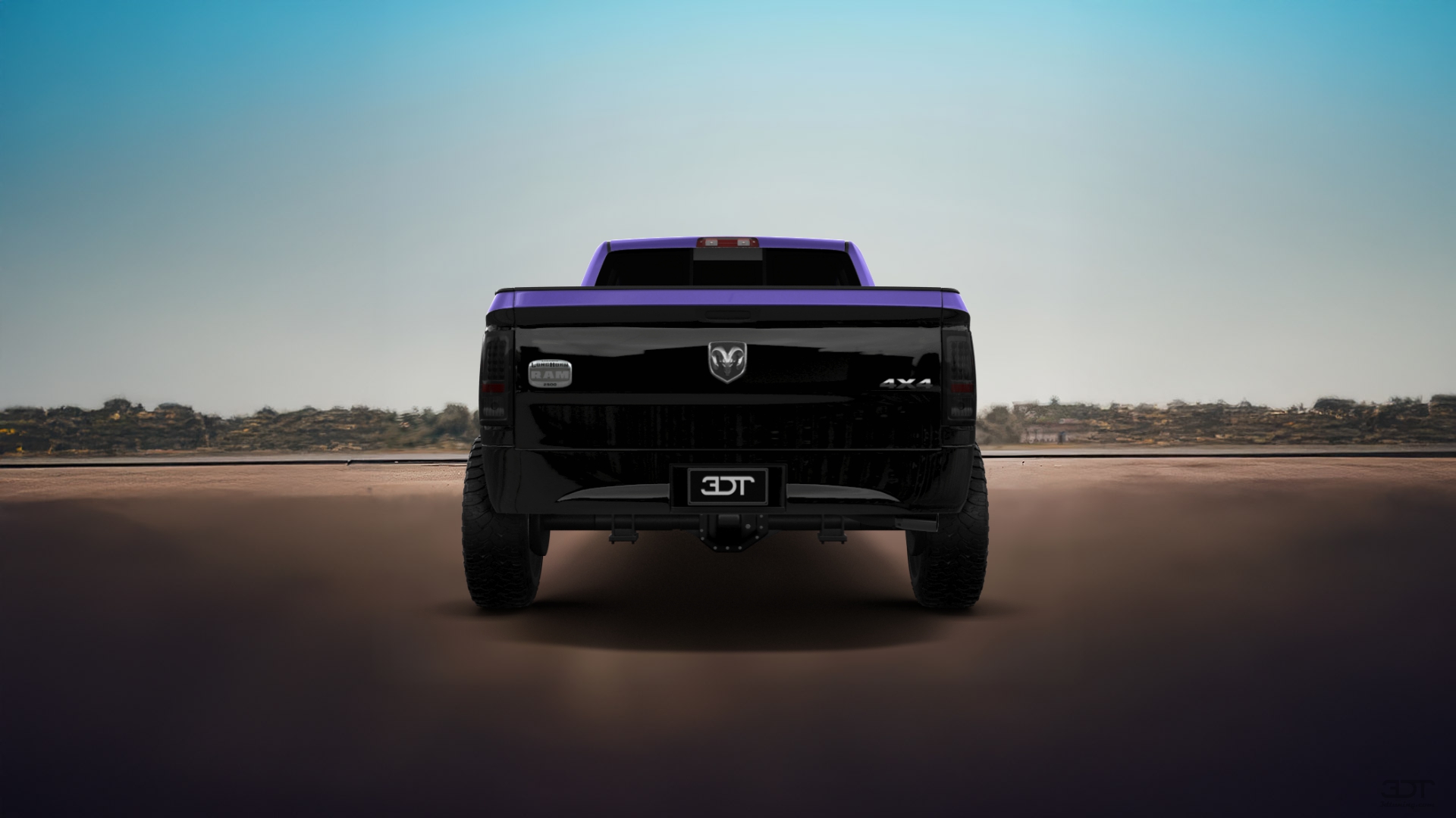 Dodge Ram 2500 Mega Cab 6.4 ft box 4 Door pickup truck 2010 tuning