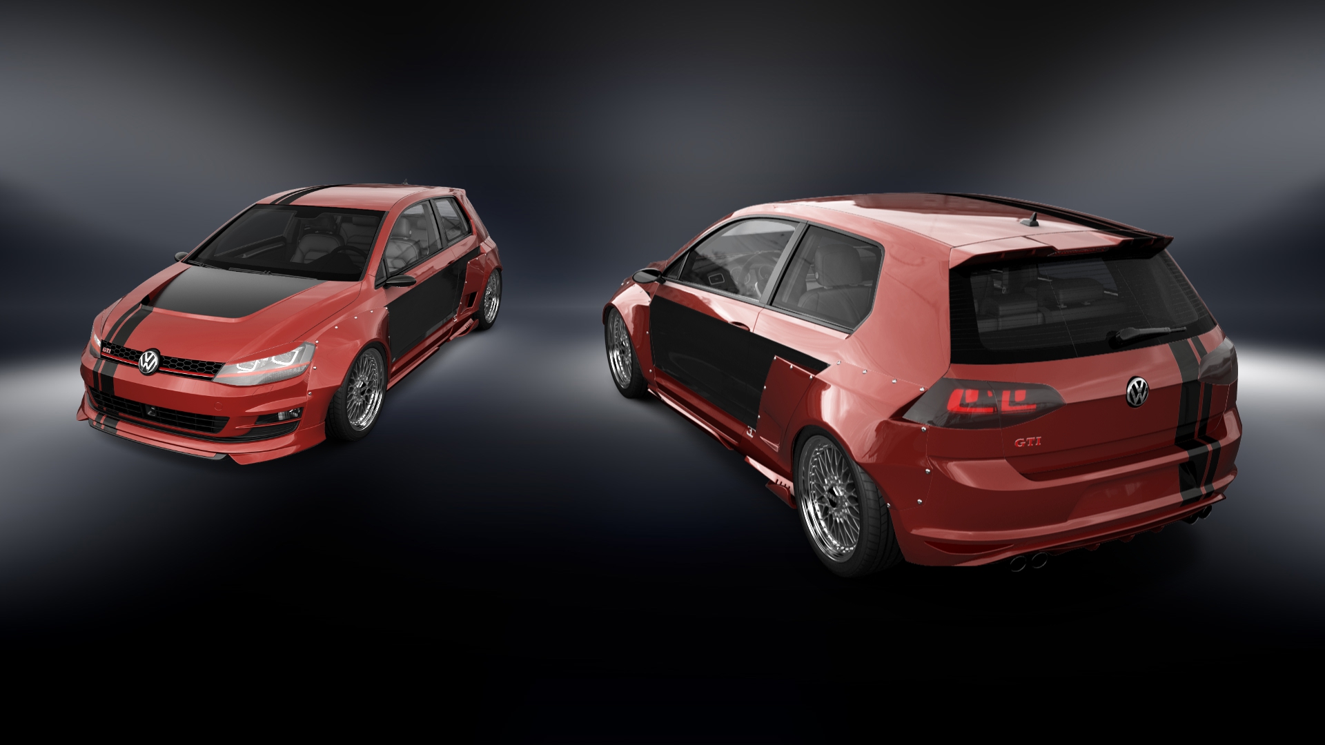 Volkswagen Golf 7 3 Door Hatchback 2013 tuning