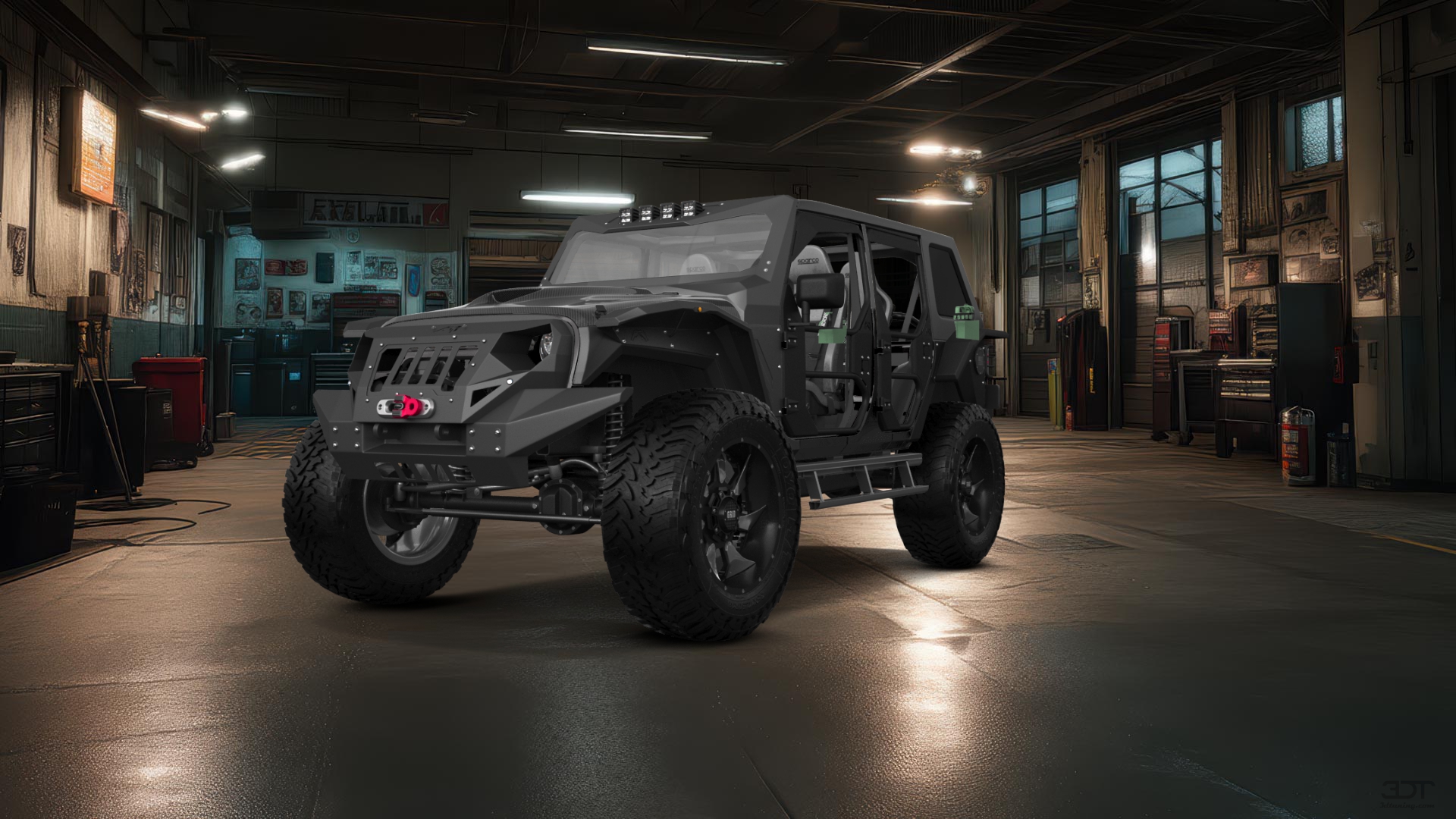 Jeep Wrangler Unlimited JK Rubicon Recon 4 Door SUV 2017 tuning