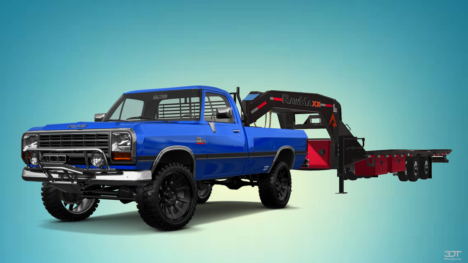 Dodge Ram 2 Door pickup truck 1991 tuning