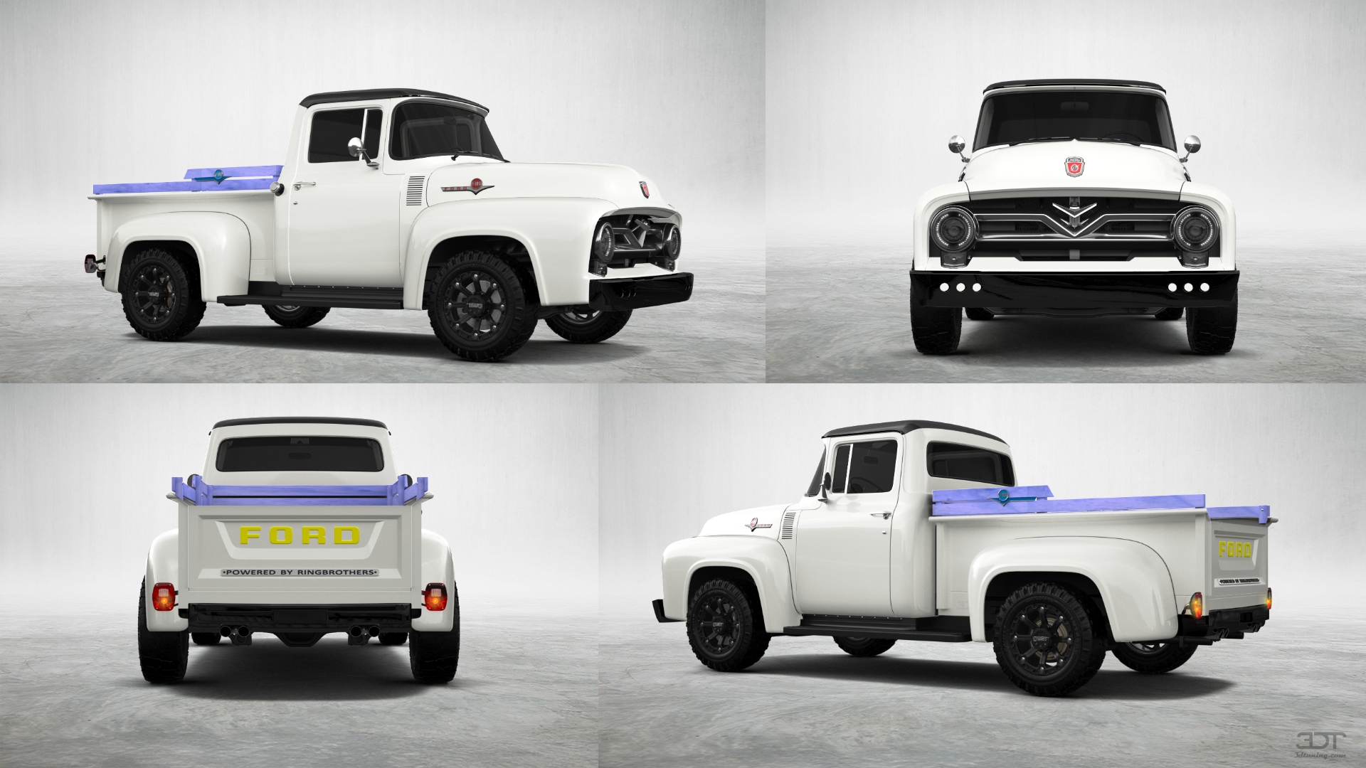 Ford F-100 2 Door truck 1956