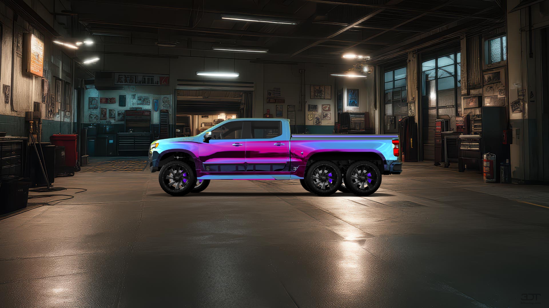 Chevrolet Silverado Hennessey Goliath 6X6 Truck 2020 tuning