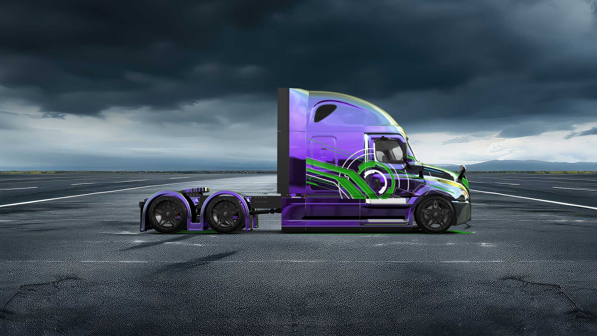 Freightliner Cascadia Sleeper Cab Truck 2018
