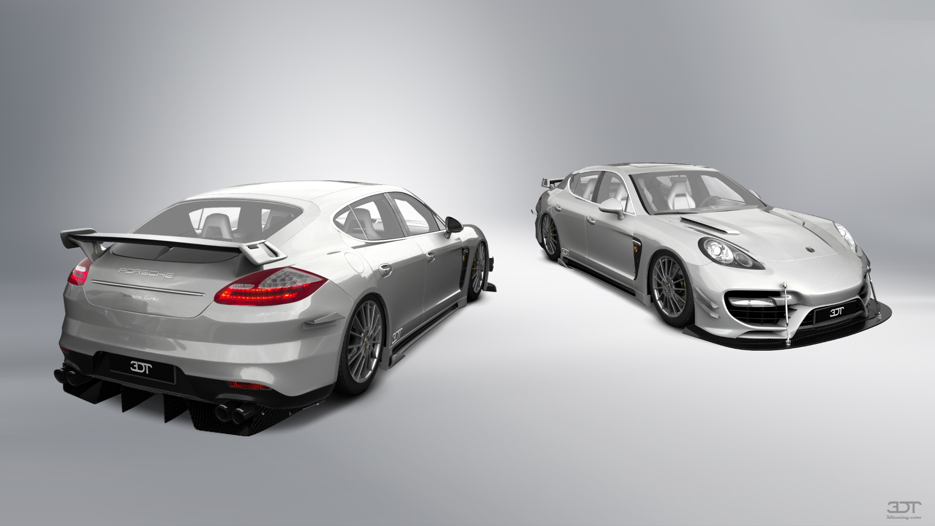 Porsche Panamera 4 door fastback saloon 2011