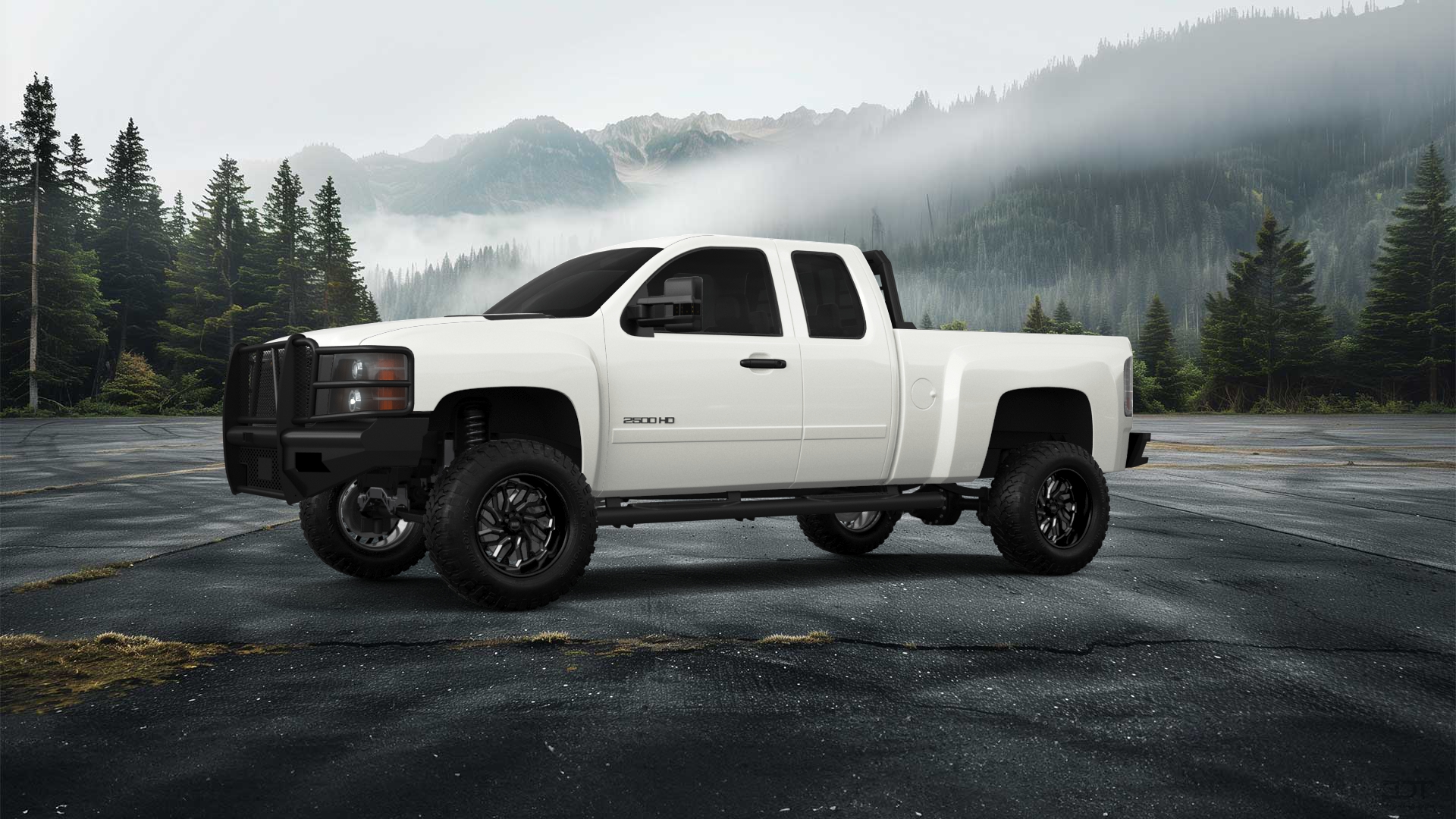 Chevrolet Silverado 2500 HD Extended Cab Pickup Truck 2007 tuning