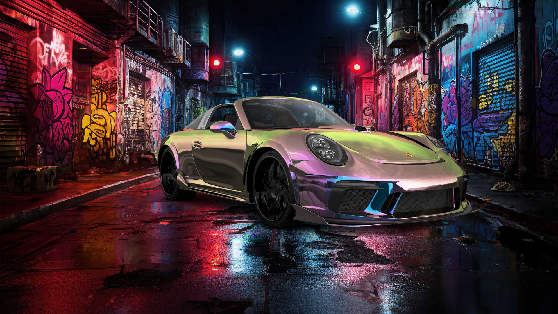 Porsche 911 Carrera Targa top 2014 tuning