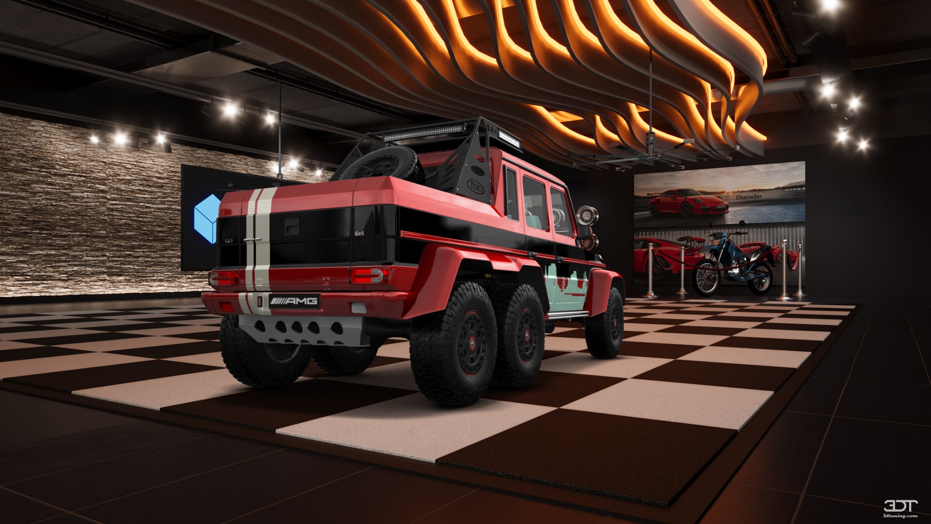 Mercedes G 63 AMG 6x6 4 Door pickup truck 2013