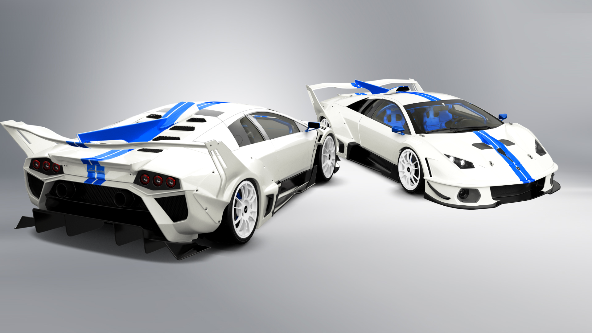 Lamborghini Murcielago 2 Door Coupe 2001 tuning