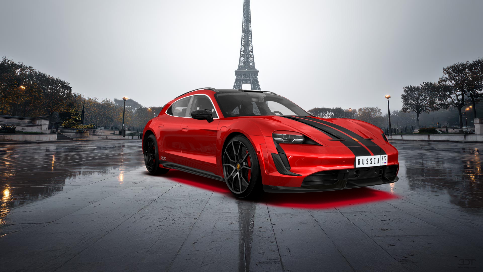 Porsche Taycan Sport Turismo Shooting Brake 2019 tuning