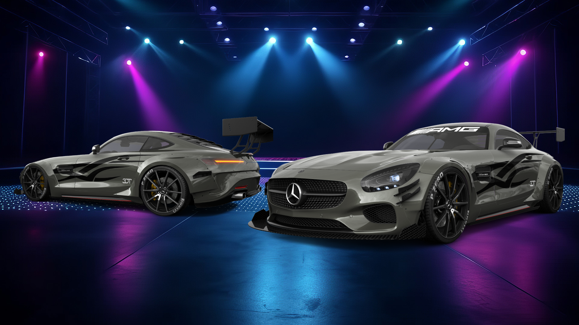 Mercedes AMG GT 2 door fastback coupe 2016