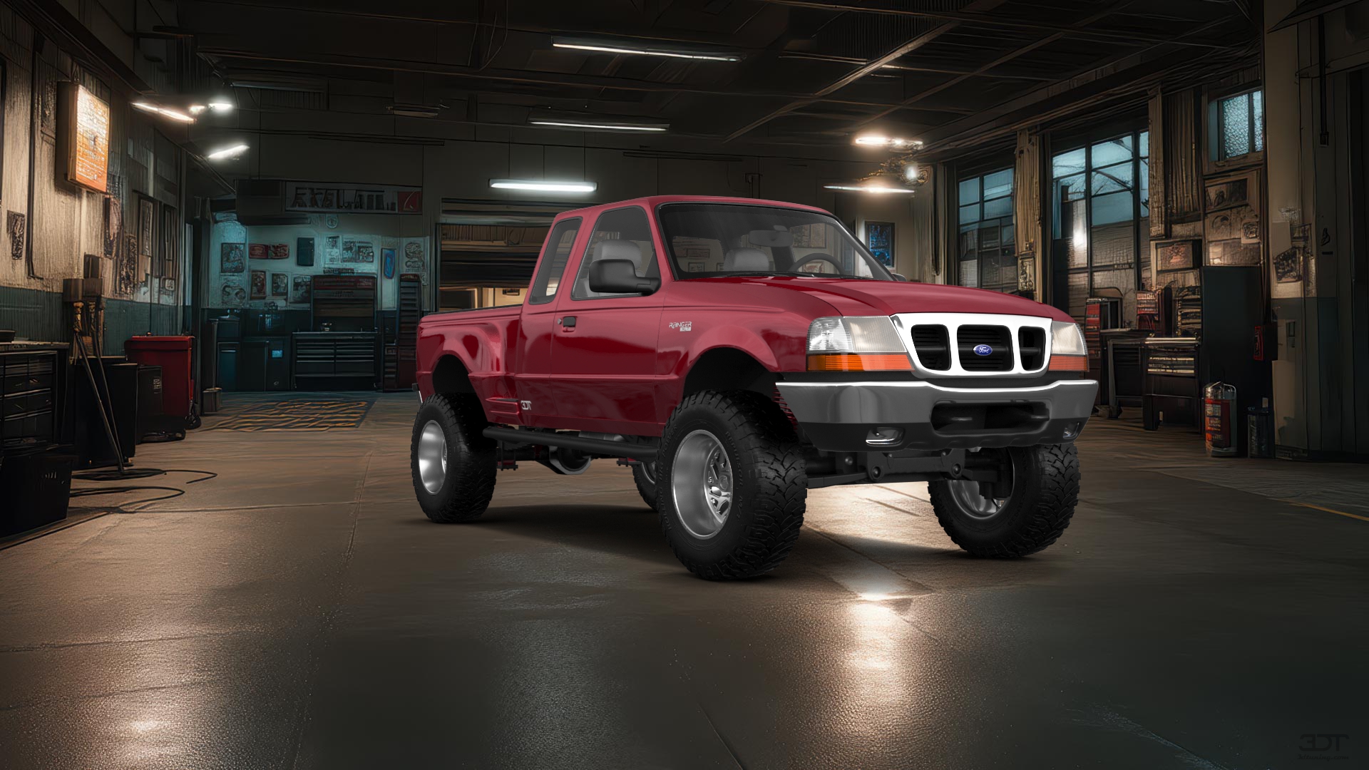 Ford Ranger Flareside 2 Door pickup truck 1998 tuning