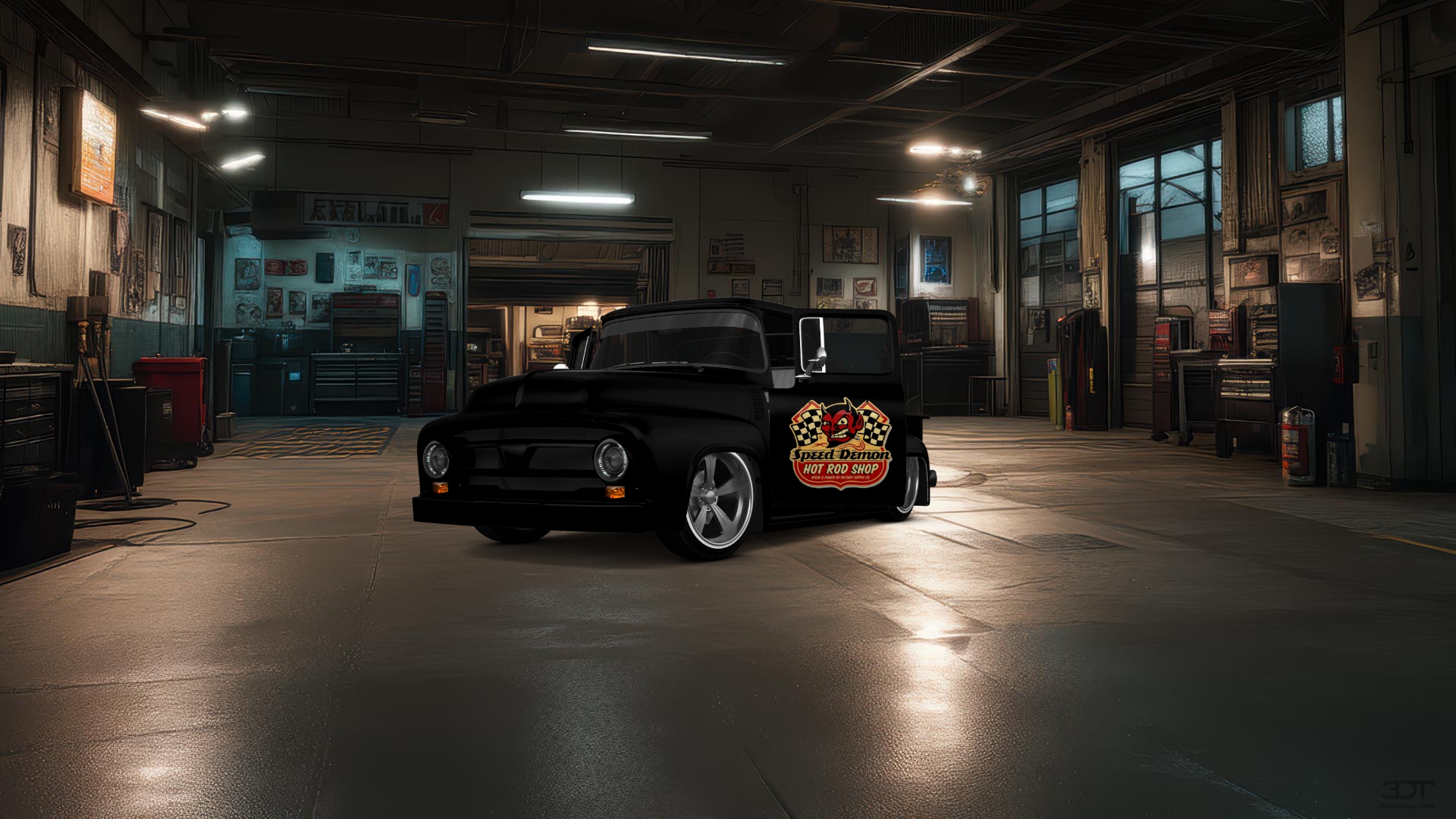 Ford F-100 2 Door truck 1956 tuning