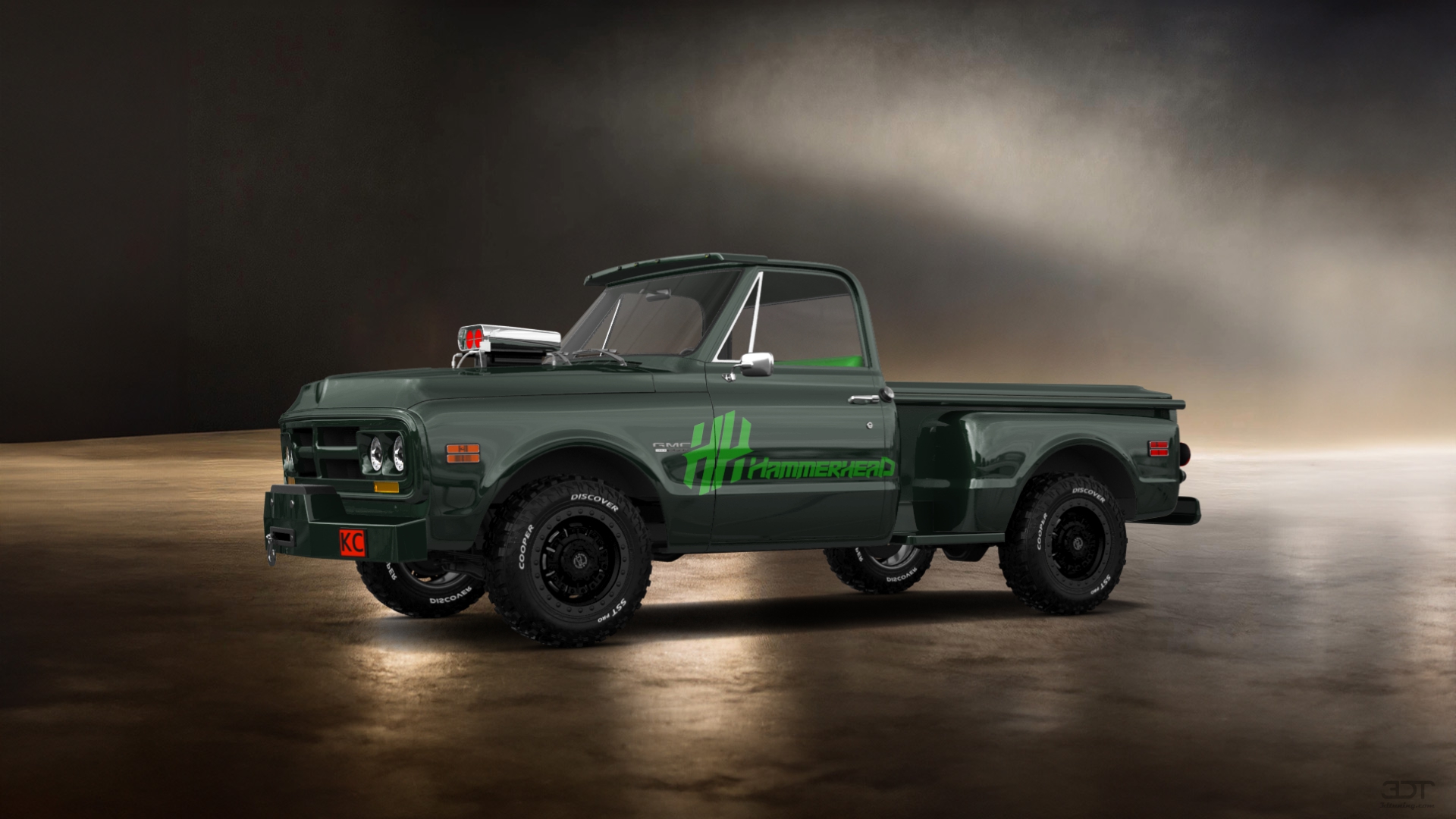 GMC K1500 2 Door pickup truck 1971 tuning