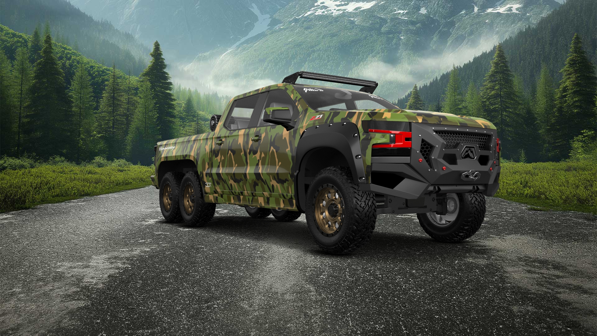 Chevrolet Silverado Hennessey Goliath 6X6 Truck 2020
