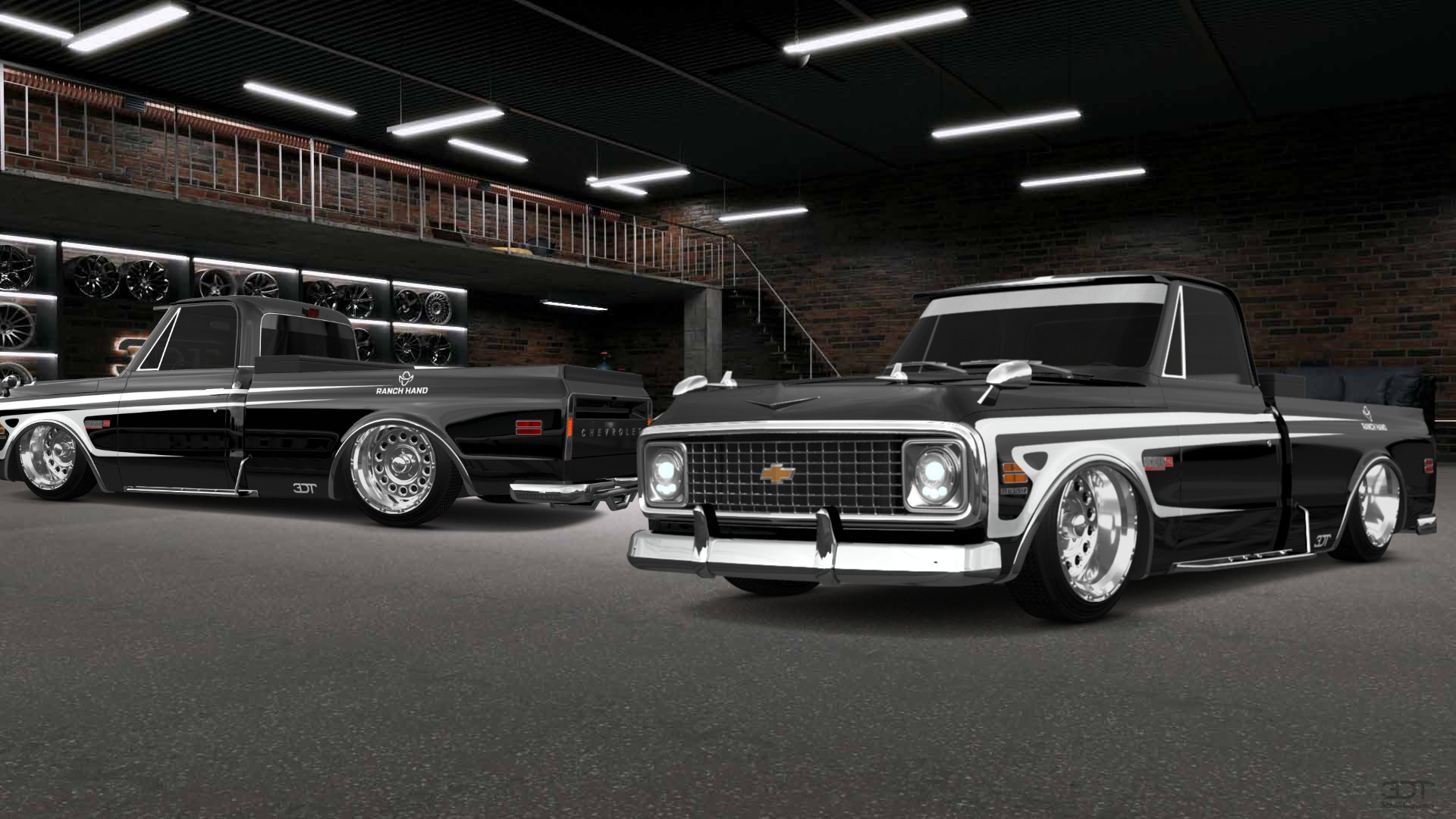 Chevrolet C-10 Cheyenne 2 Door pickup truck 1972