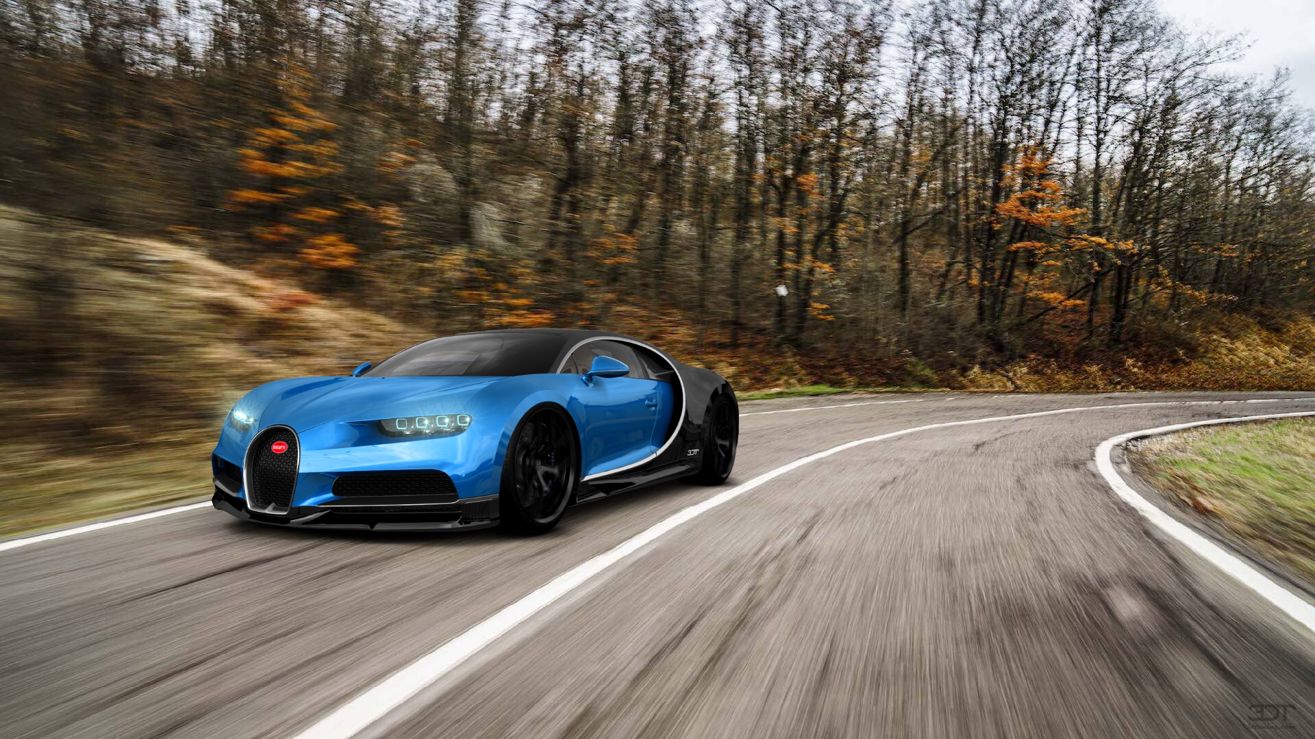 Bugatti Chiron 2 Door Coupe 2016 tuning