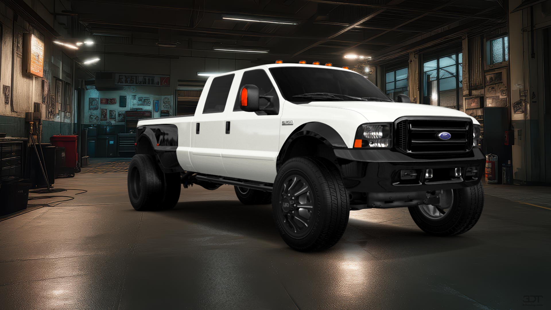 Ford F-350 DRW 4 Door pickup truck 1999 tuning