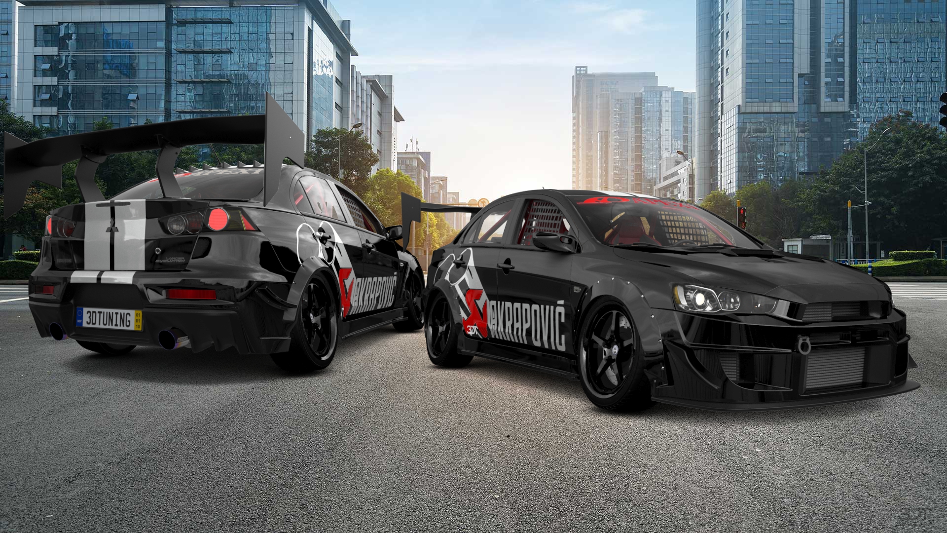 Mitsubishi Lancer Evolution X Sedan 2008 tuning