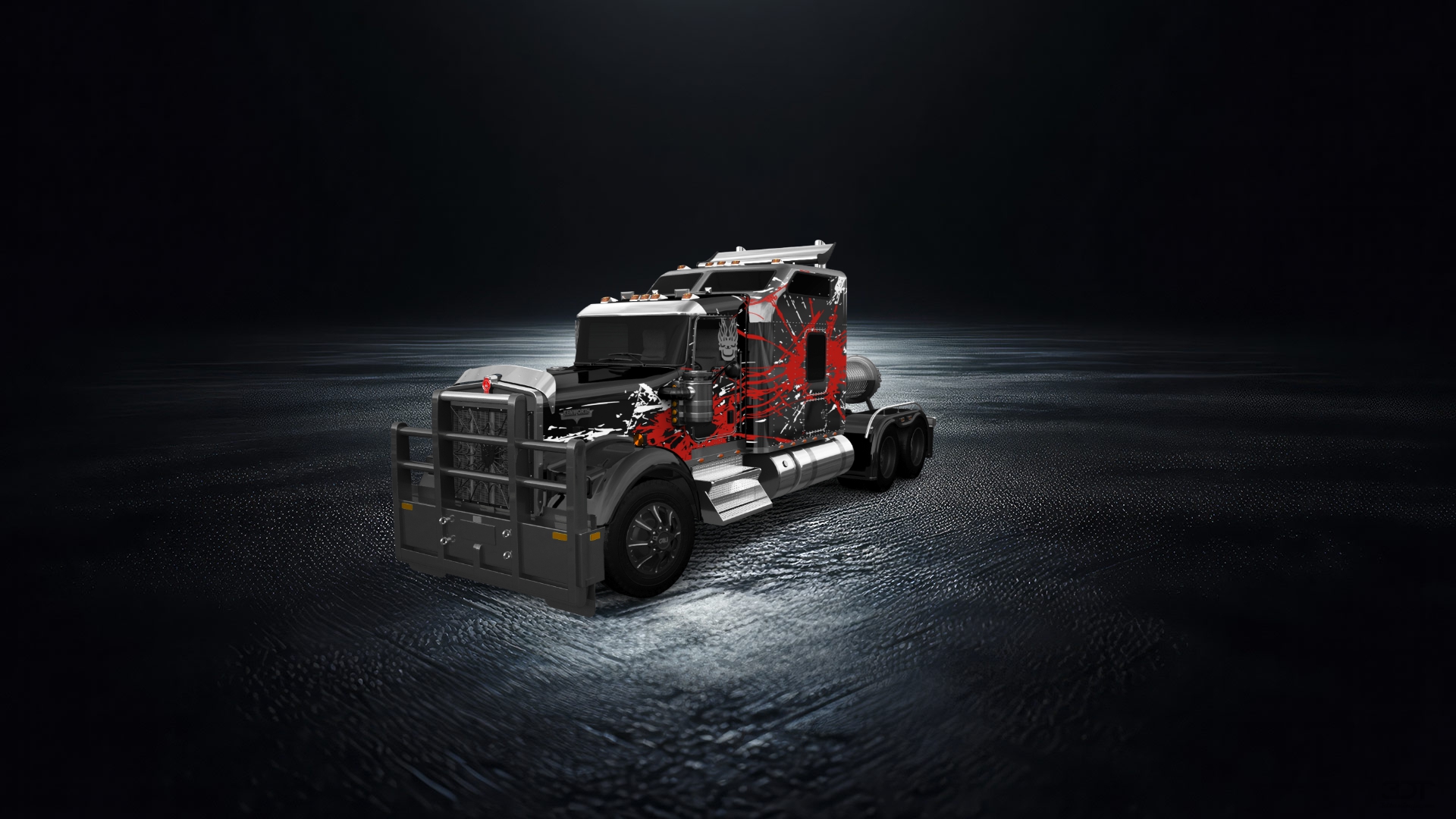 Kenworth W900 Sleeper Cab Truck 2015