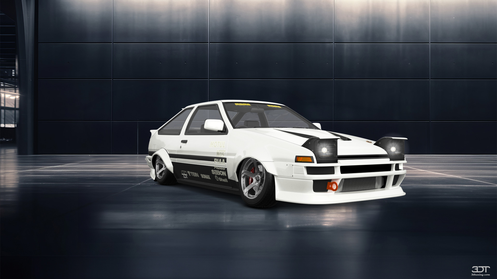 Toyota AE86 3 Door Hatchback 1985 tuning