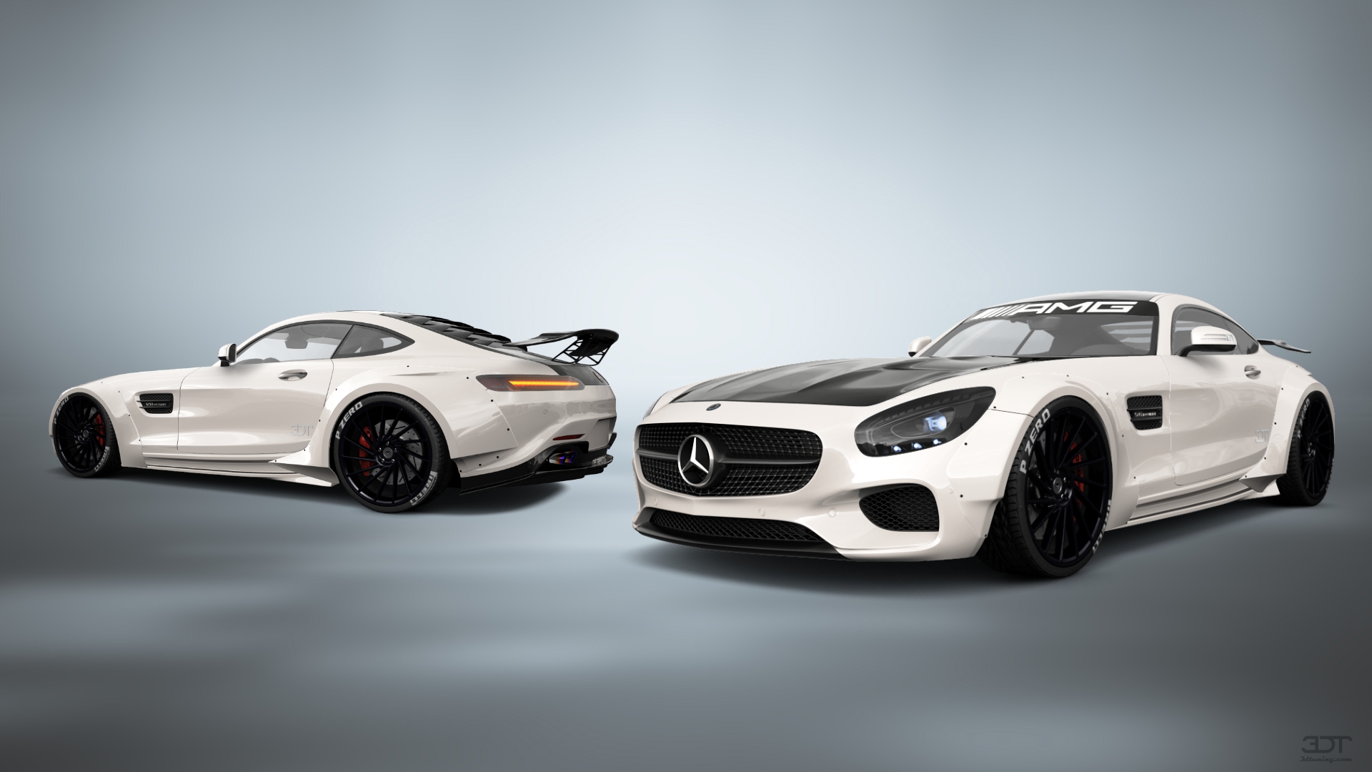 Mercedes AMG GT 2 door fastback coupe 2016 tuning