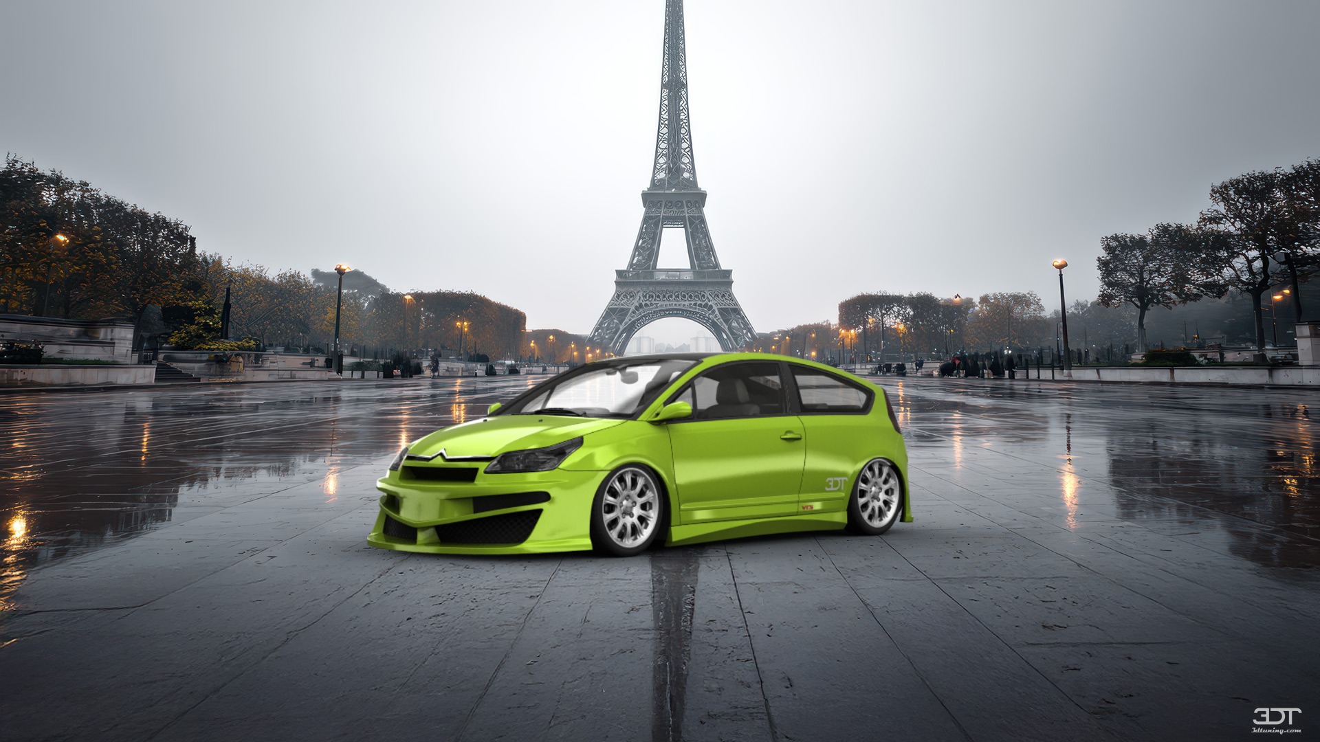 Citroen C4 VTS Coupe 2008 tuning