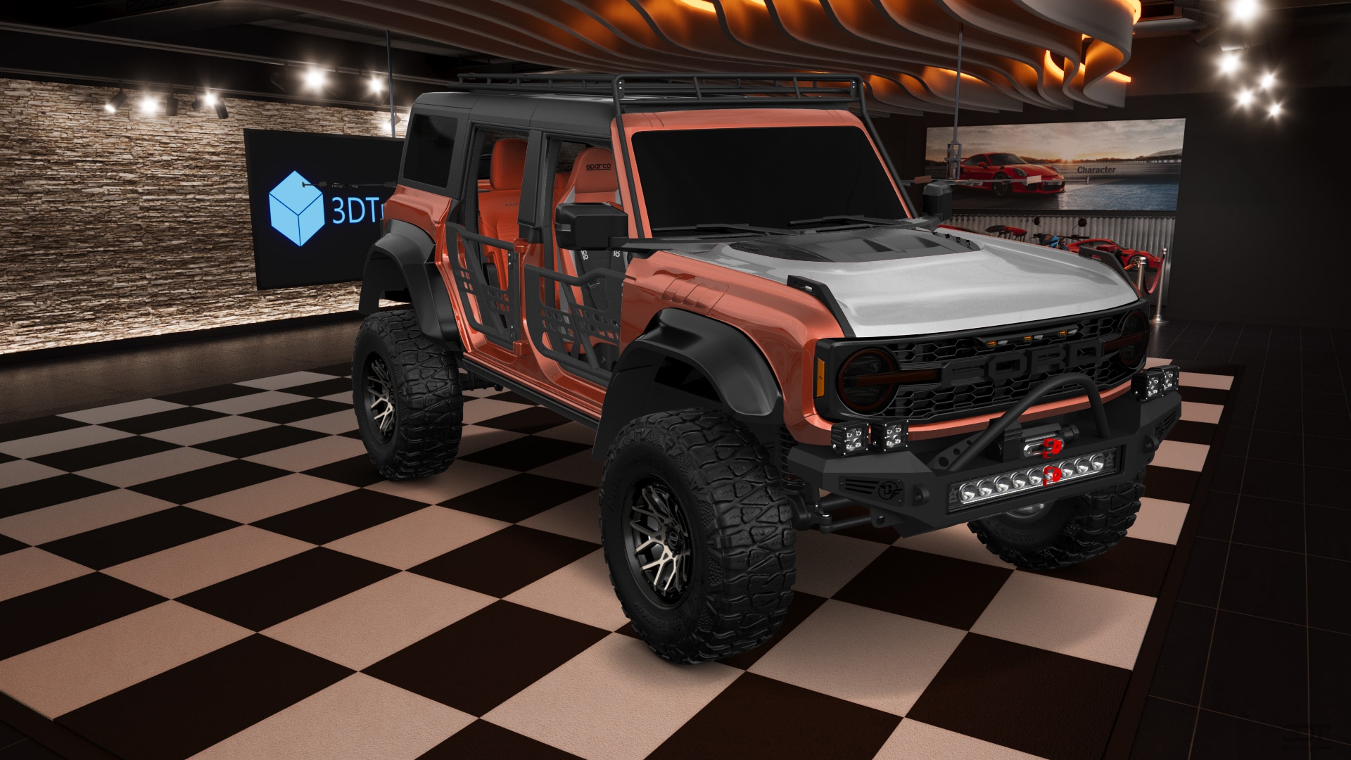 Ford Bronco Raptor 4 Door pickup truck 2022