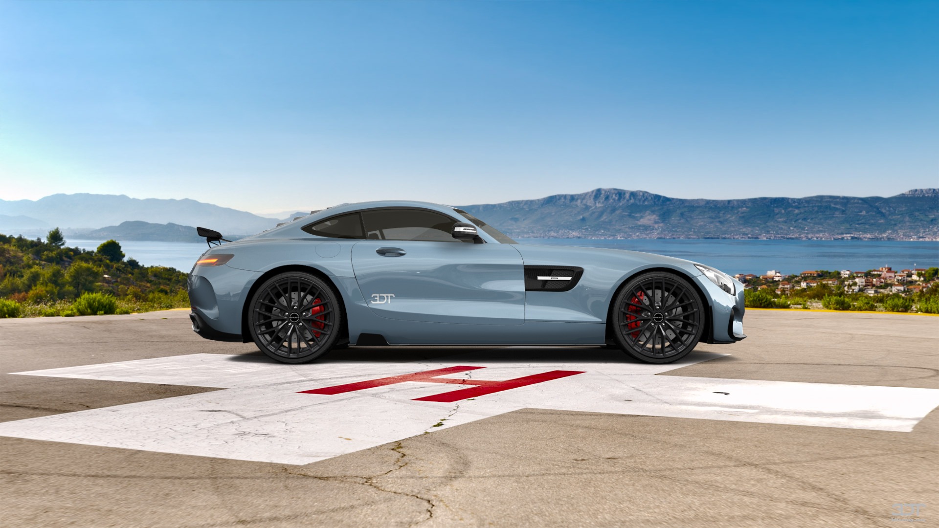 Mercedes AMG GT 2 door fastback coupe 2016
