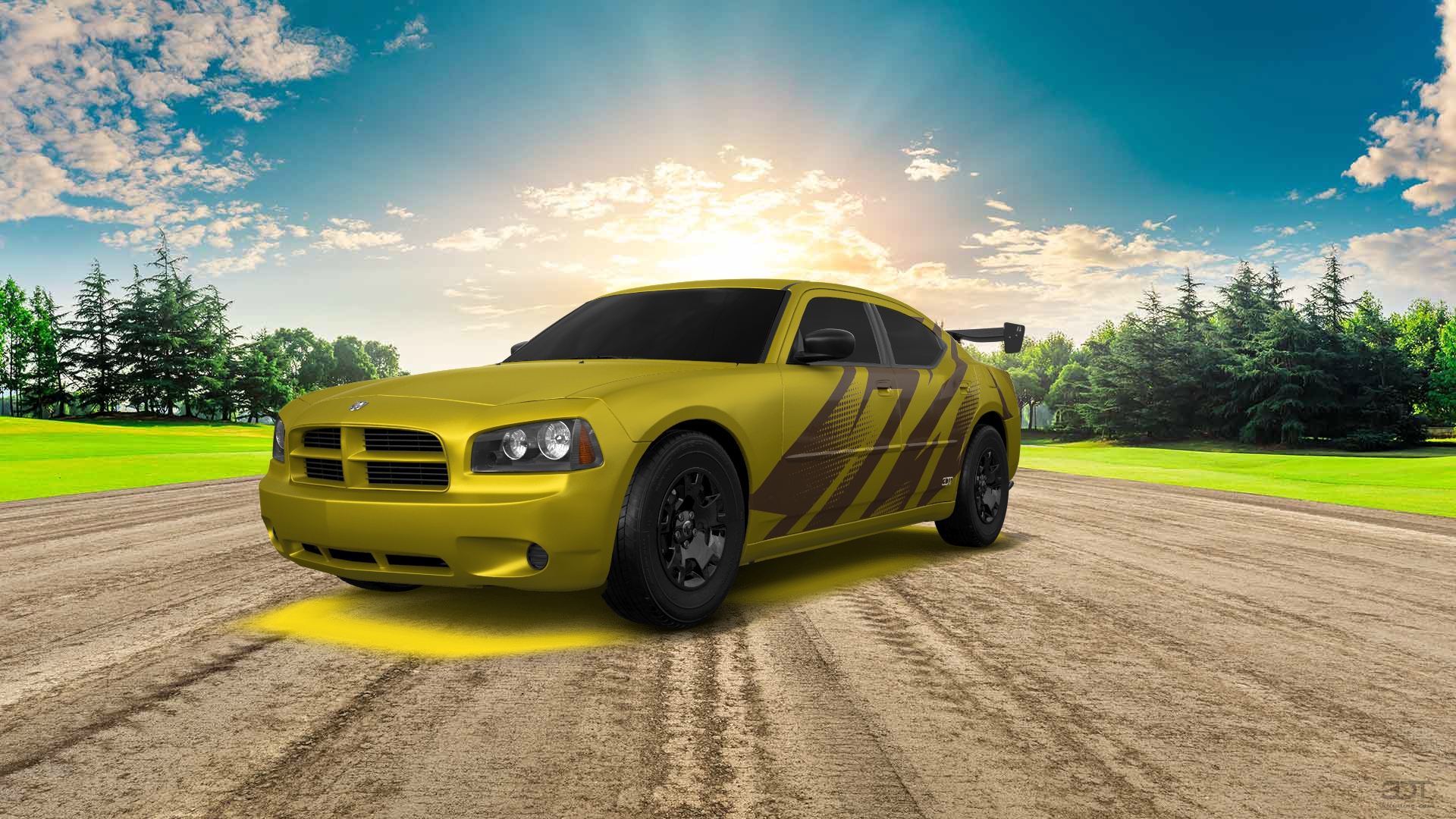 Pikachu Dodge Charger