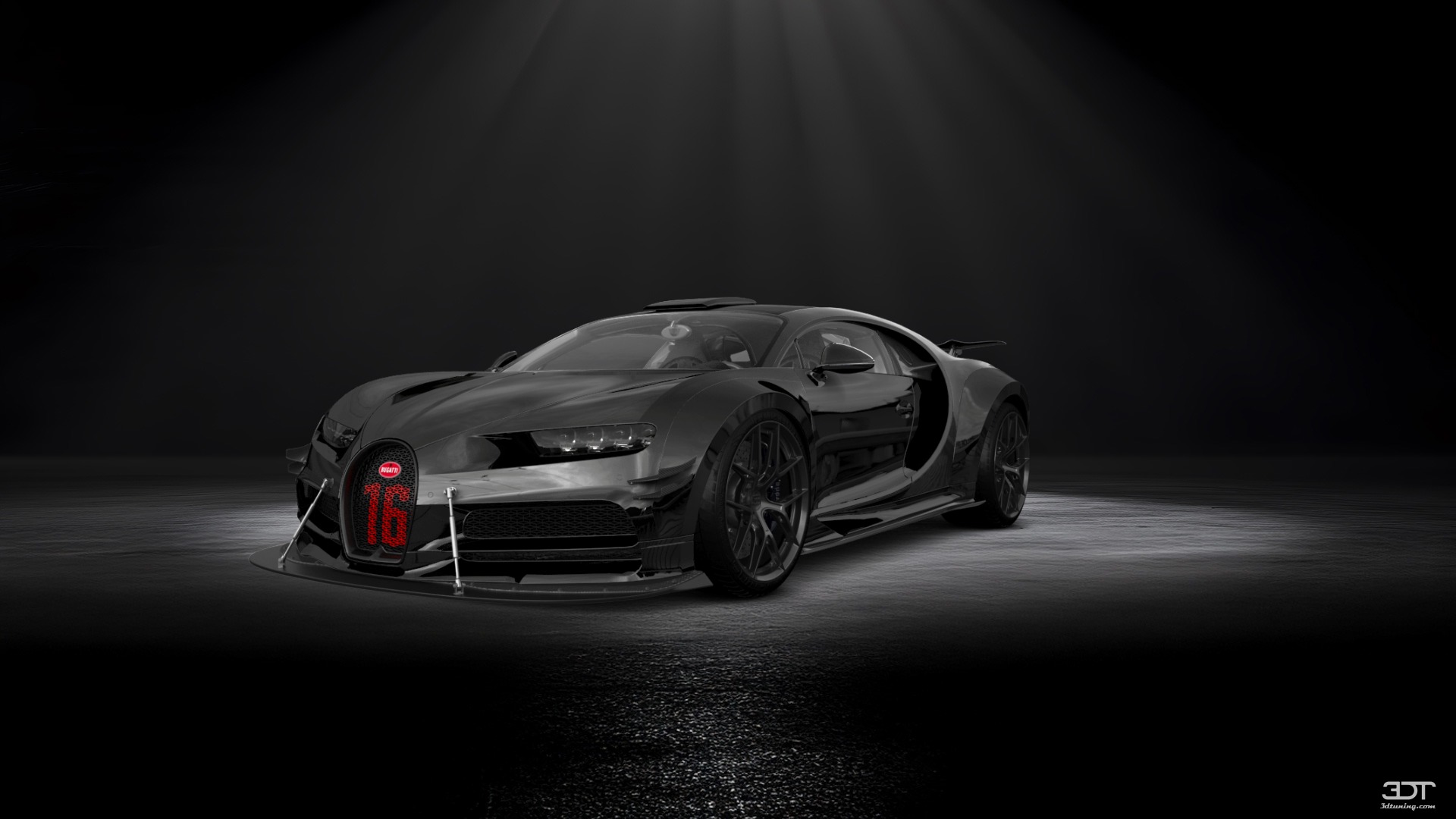 Bugatti Chiron 2 Door Coupe 2016 tuning