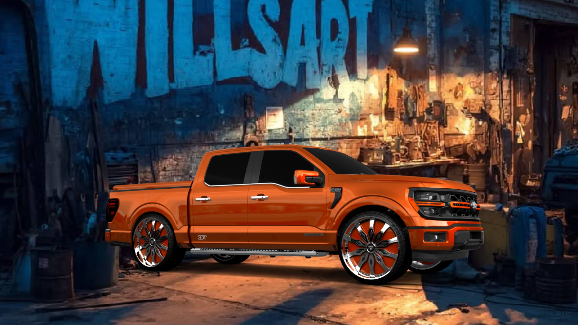 Ford F-150 SuperCrew 4 Door pickup truck 2024 tuning