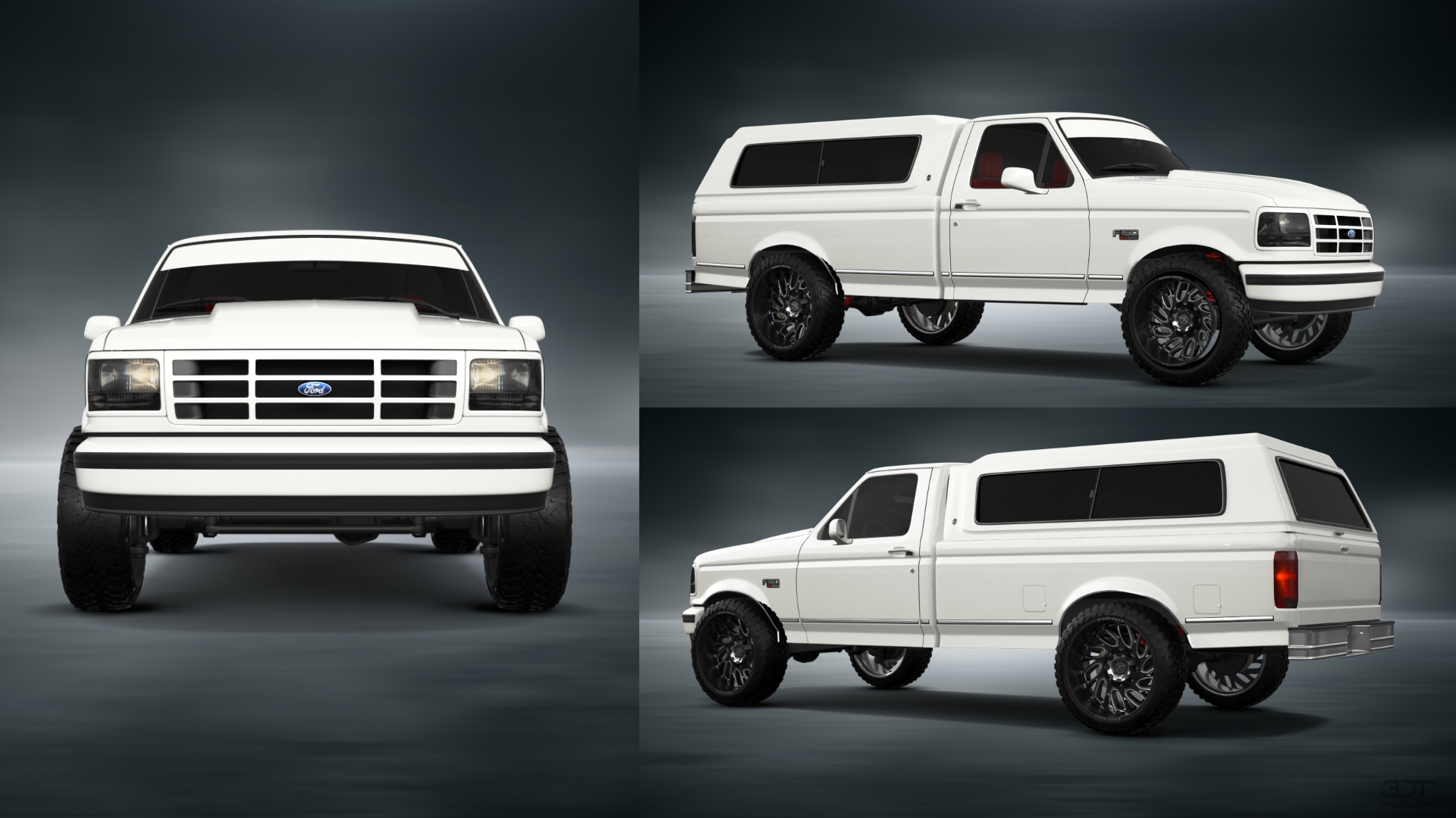 Ford F-150 Regular Cab 2 Door pickup truck 1992 tuning
