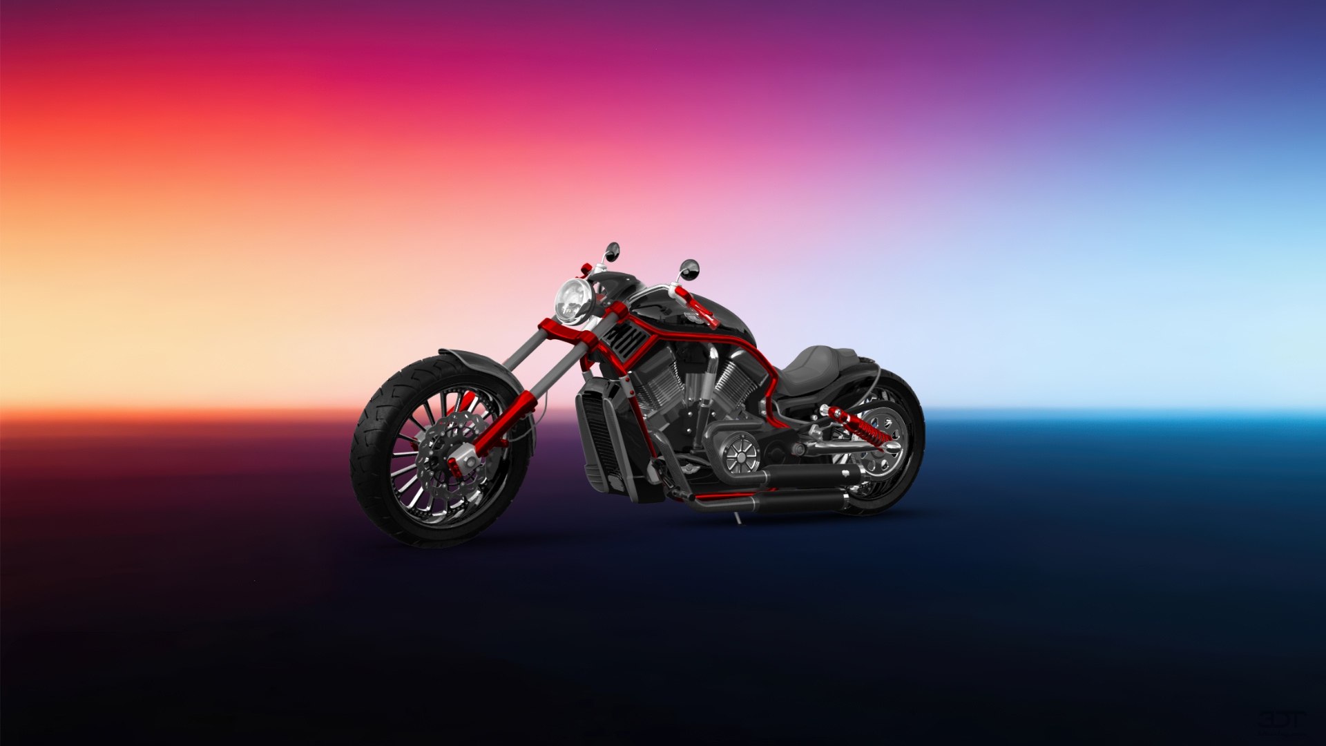 Harley-Davidson Custom Chopper Cruiser 2011 tuning