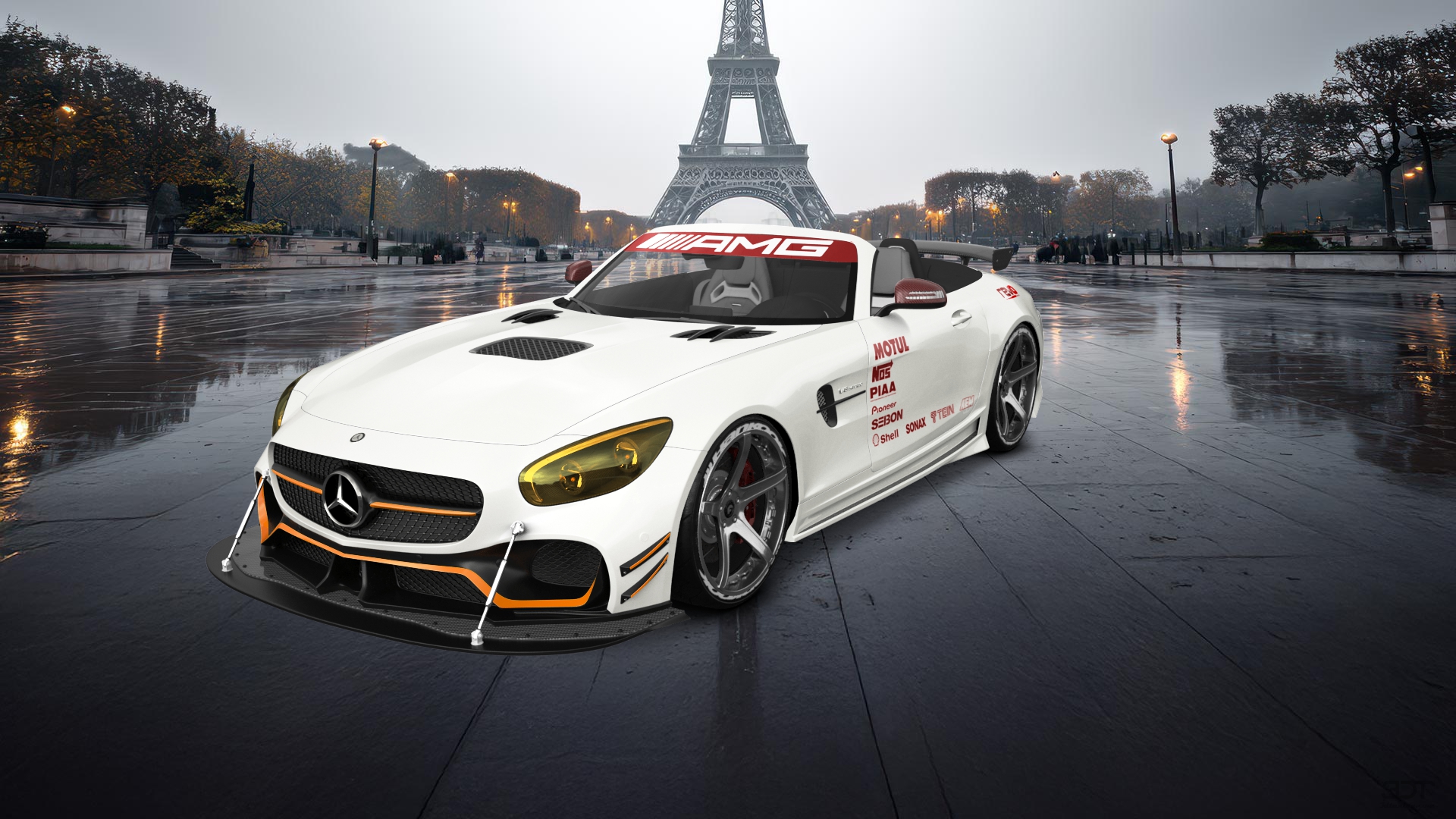 Mercedes AMG GT 2 Door Convertible 2016 tuning