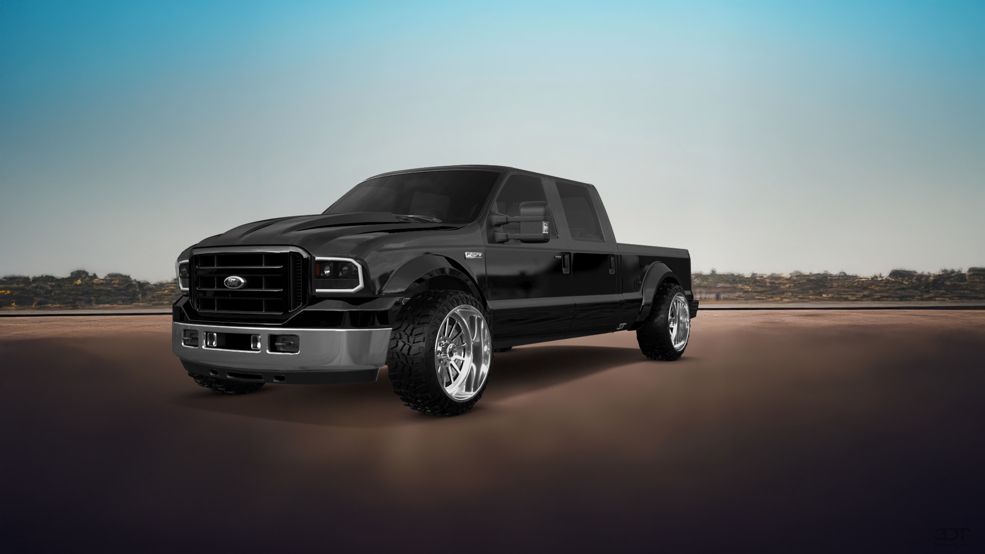 Ford F-250 Crew Cab 4 Door pickup truck 1999 tuning