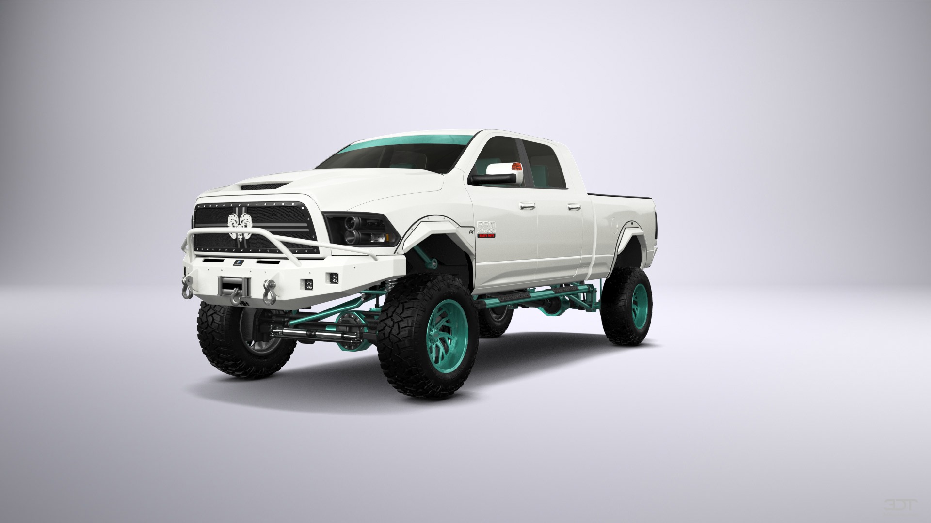 Dodge Ram 2500 Mega Cab 6.4 ft box 4 Door pickup truck 2010